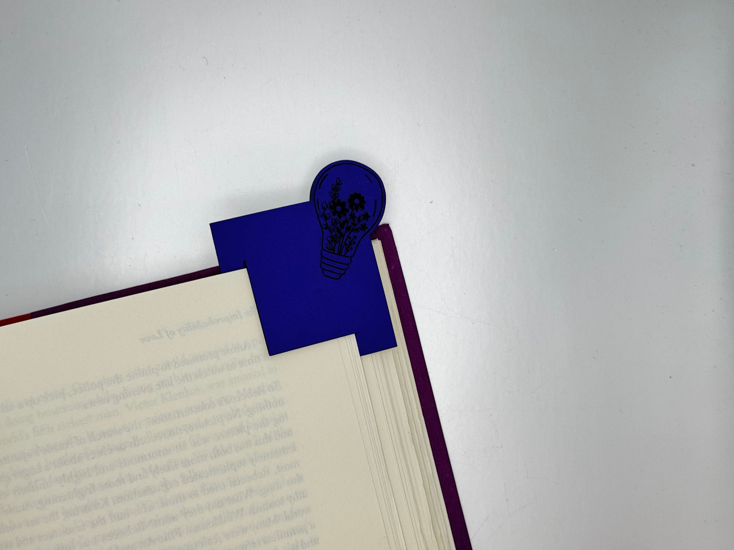 Cute Leatherette Corner Bookmarks