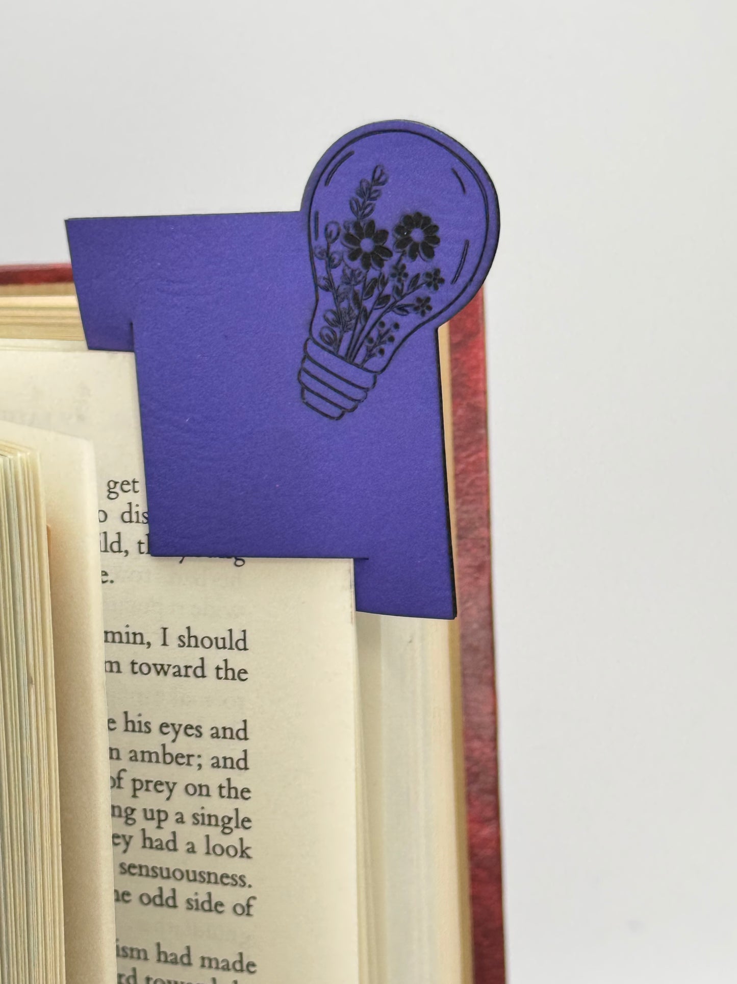 Cute Leatherette Corner Bookmarks