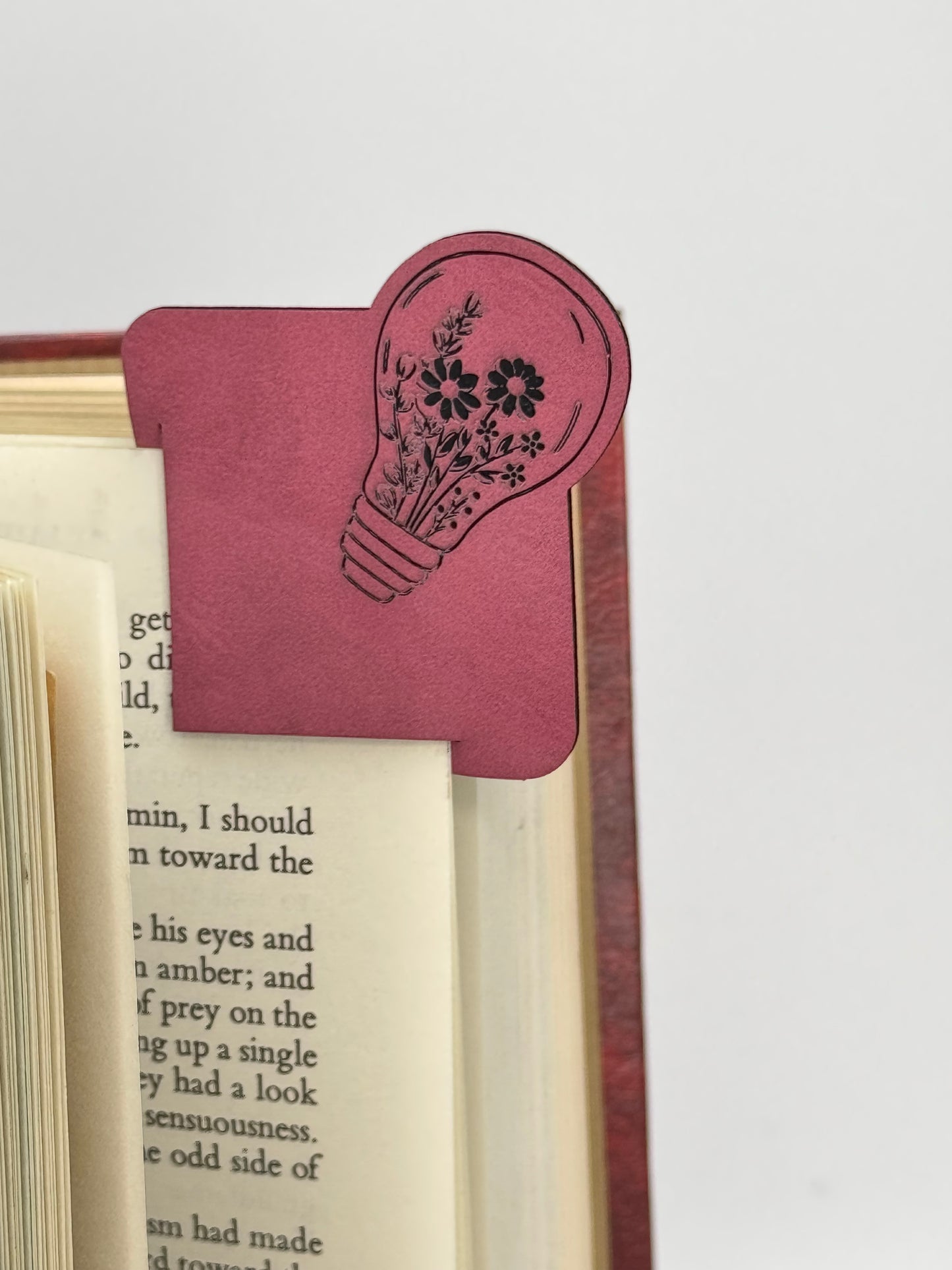 Cute Leatherette Corner Bookmarks