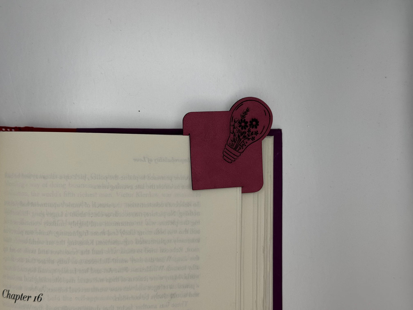 Cute Leatherette Corner Bookmarks