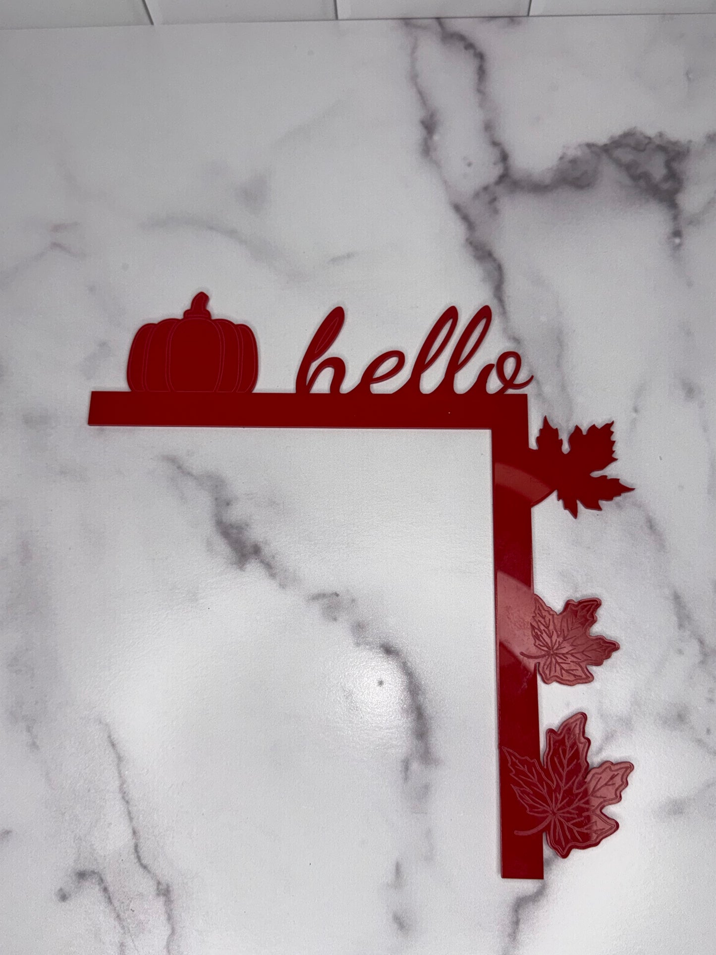 π Fall-Themed Door Corner Toppers