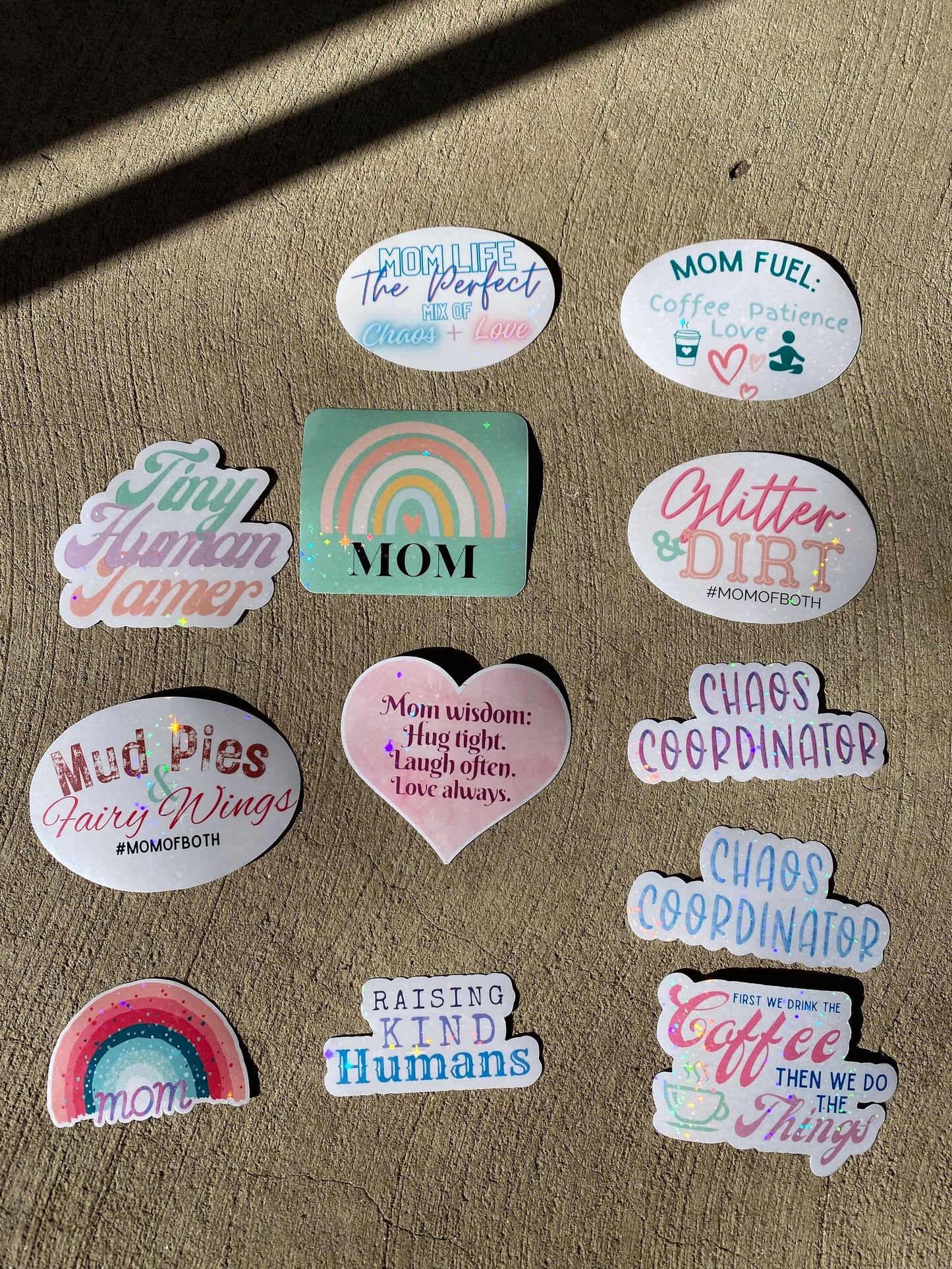Mom Rainbow stickers | Mom stickers