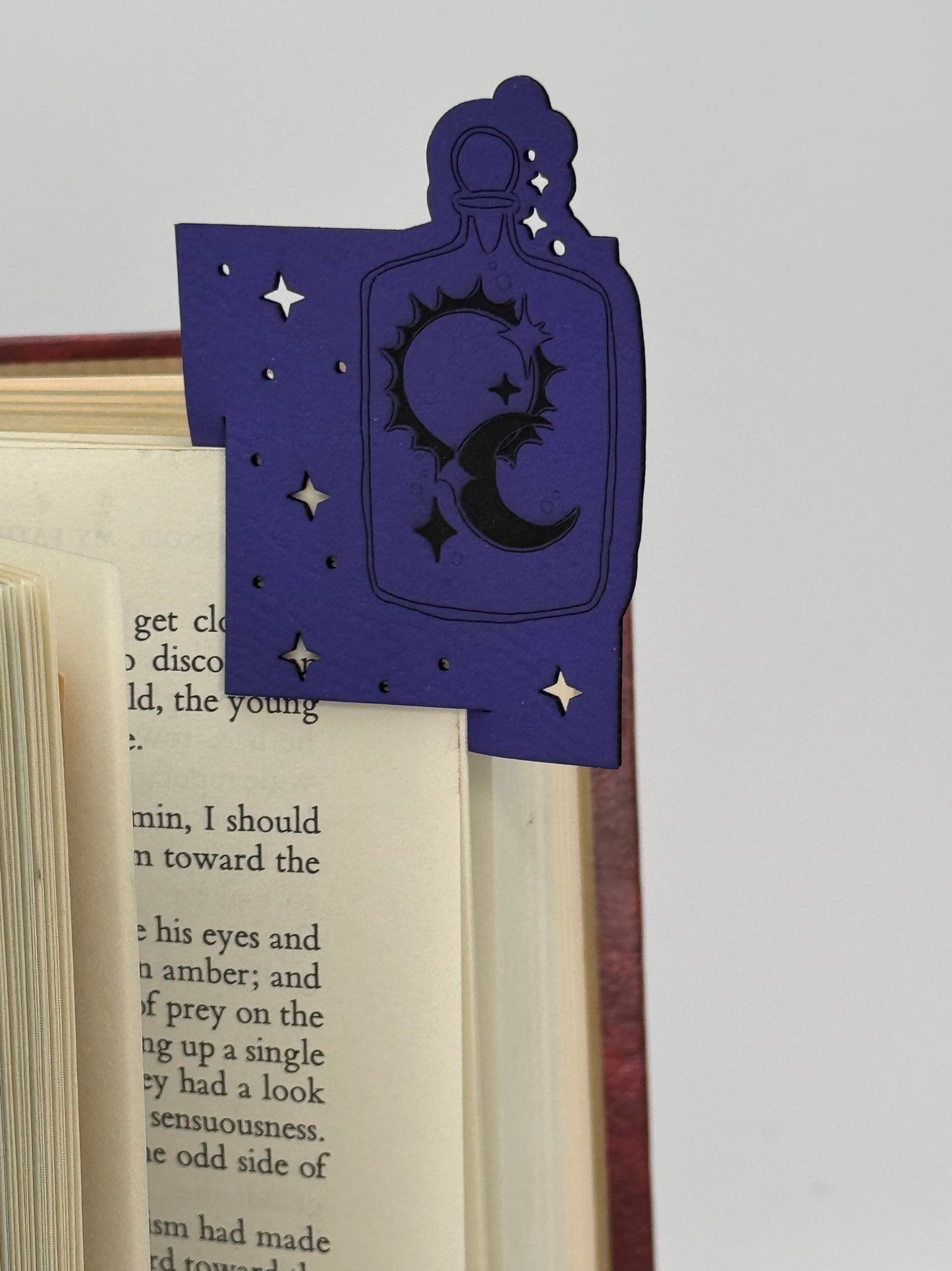 Cute Leatherette Corner Bookmarks