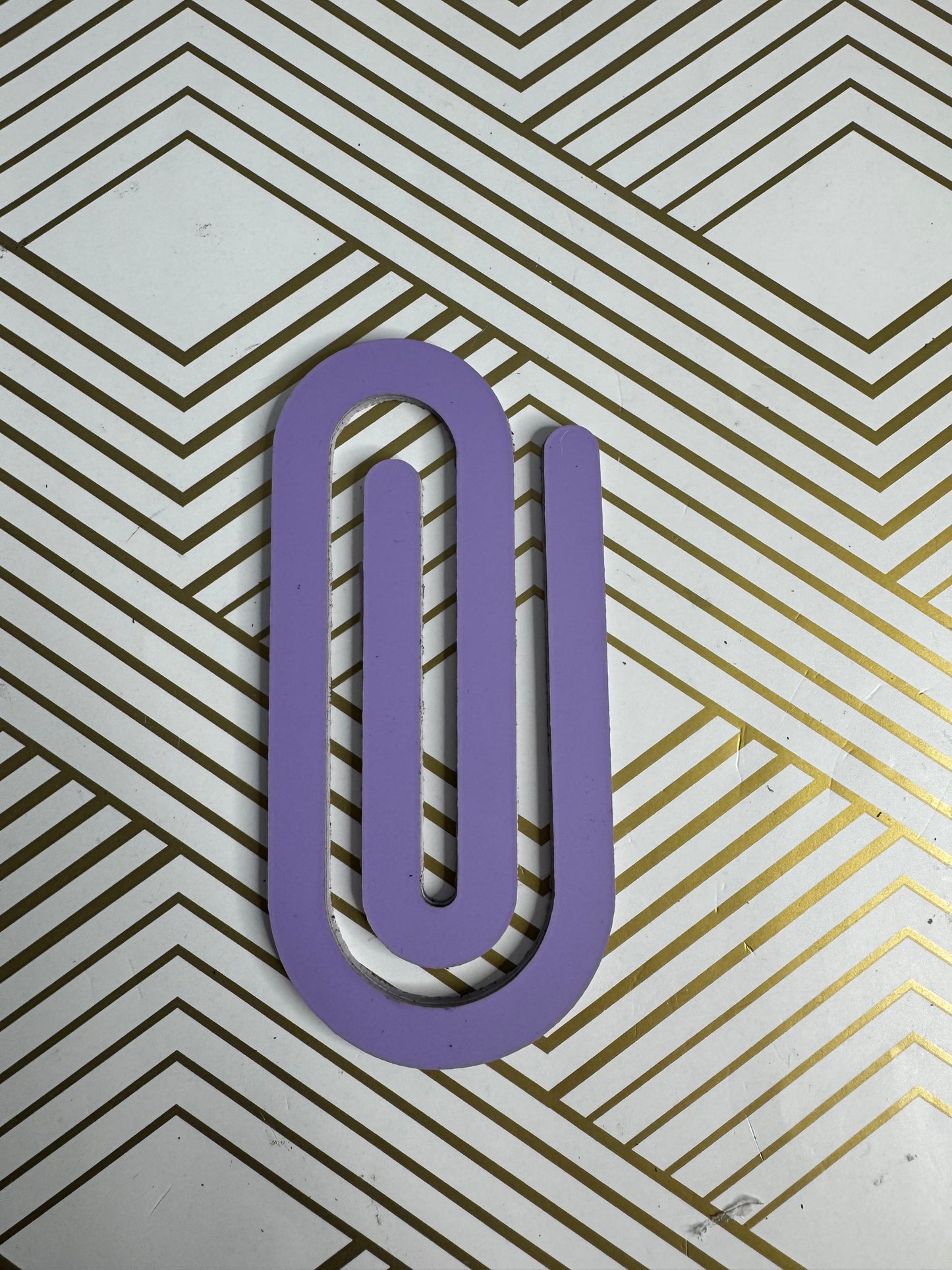 Acrylic jumbo Paperclip Bookmark | Perfect gift for Readers, Teachers and Students a like