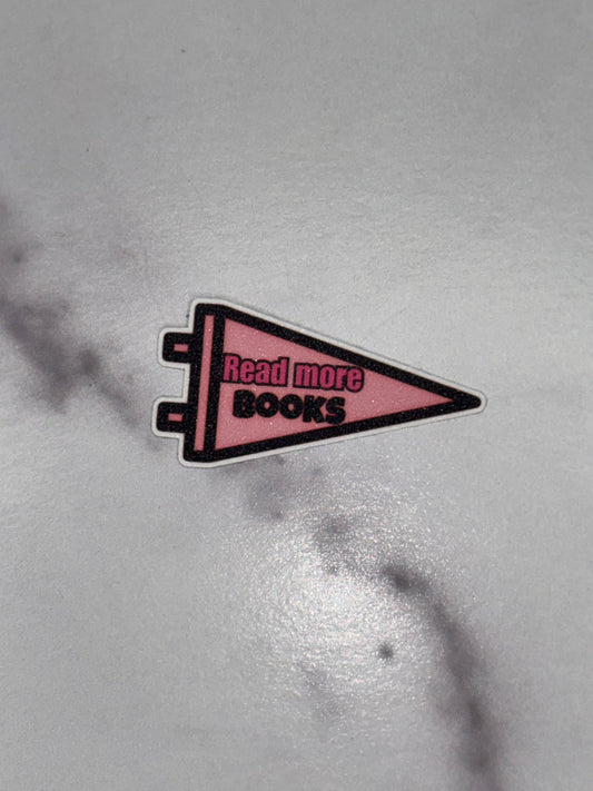 ✨ Read More Books Vinyl Sticker – Waterproof & Durable