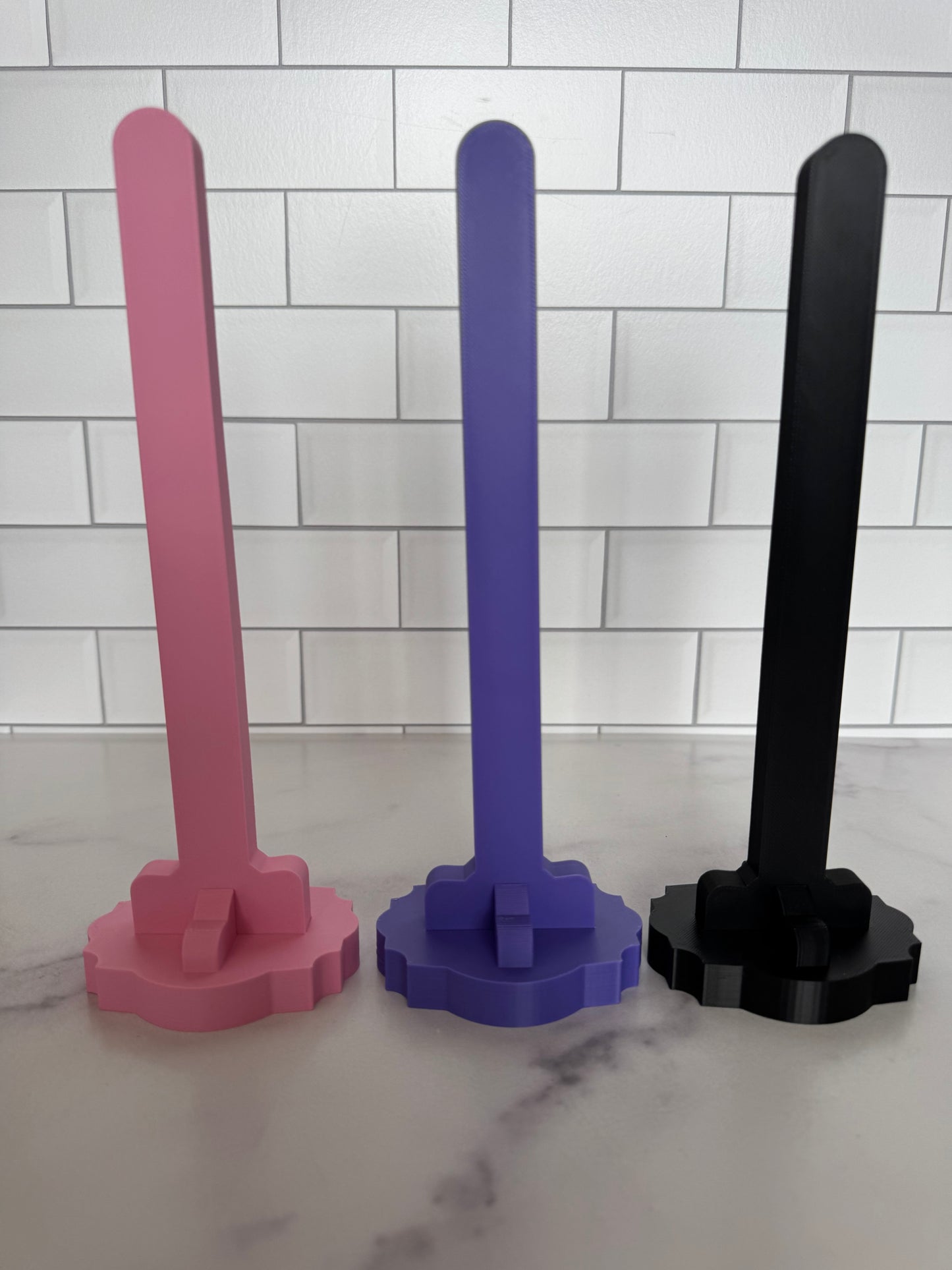 3D Printed Bookshelf Sign Sets with Magnetic Post | Genre + Vibe Book Signs