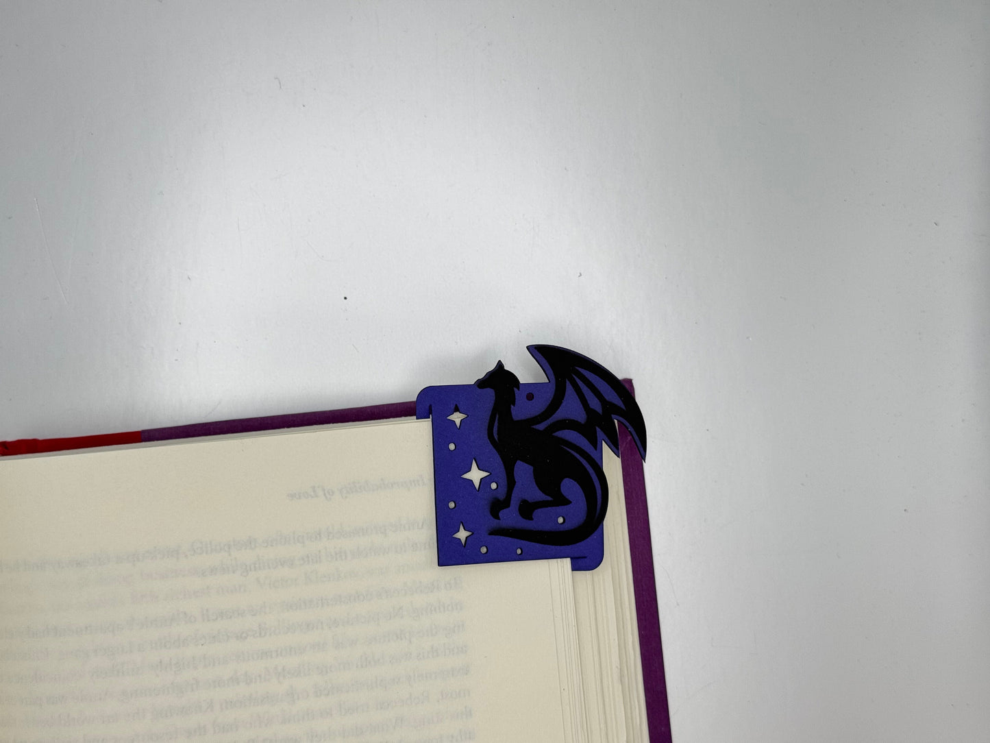 Cute Leatherette Corner Bookmarks