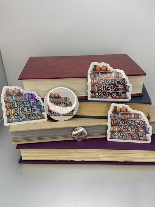 Reading Enthusiast Stickers - Bibliophile Gift for Bookworms