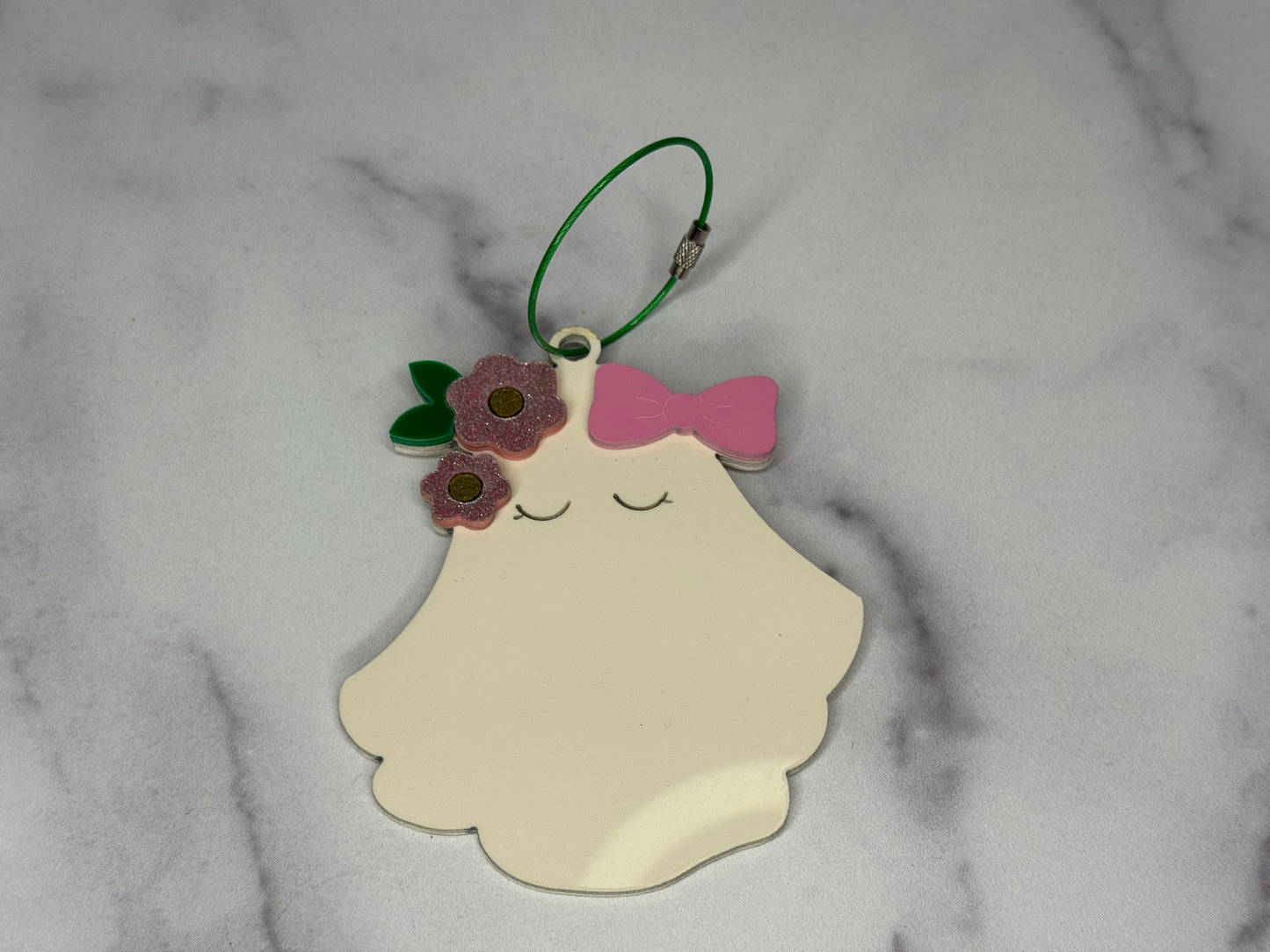 👻 Personalized Ghost Bag Tags – 3 Spooky-Cute Styles!