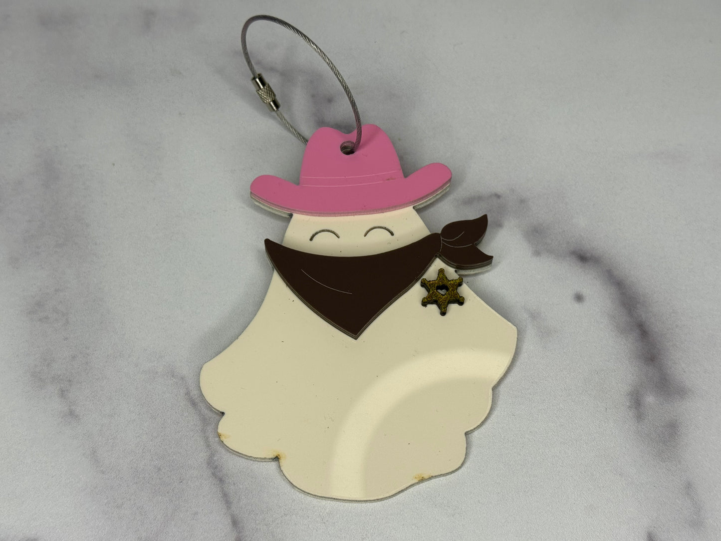 👻 Personalized Ghost Bag Tags – 3 Spooky-Cute Styles!