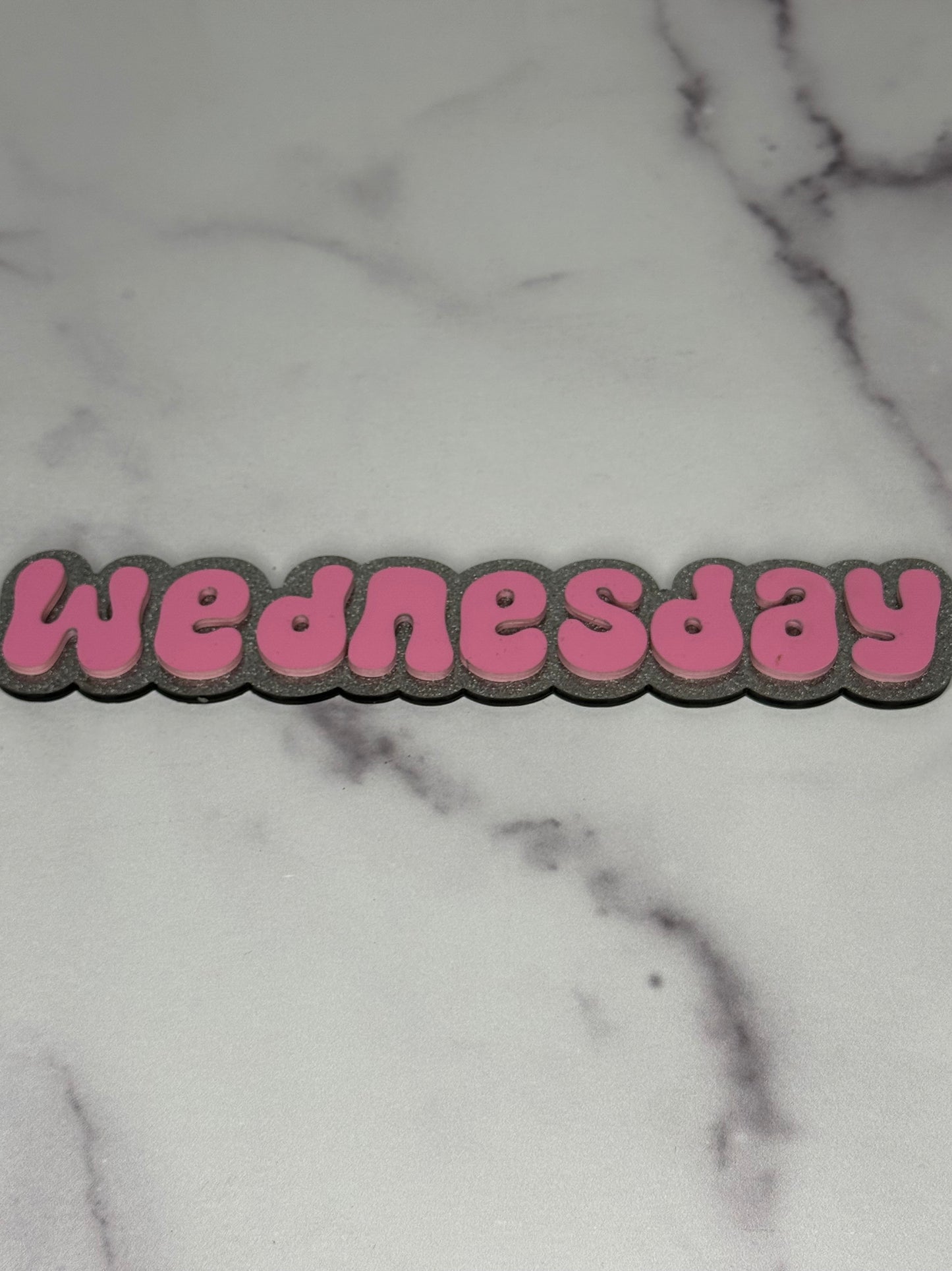 Days of the Week Acrylic Magnets
