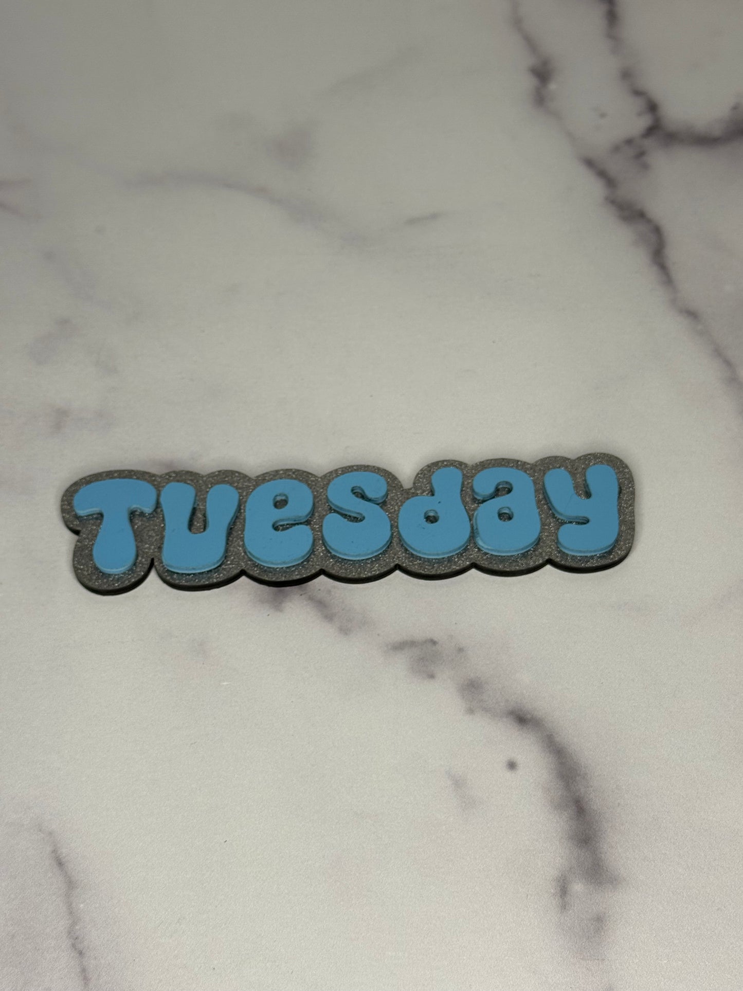 Days of the Week Acrylic Magnets