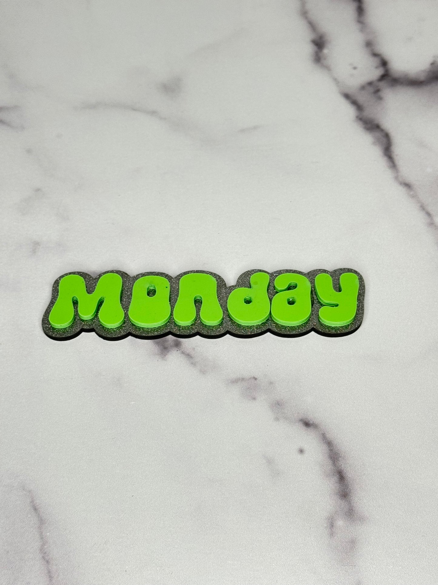 Days of the Week Acrylic Magnets
