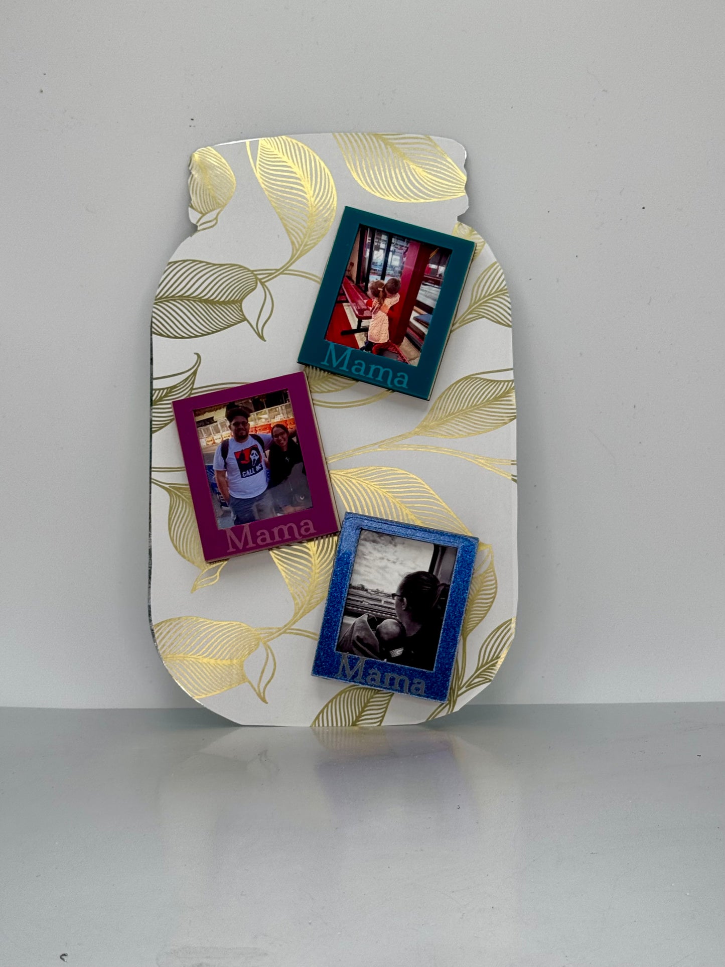 Handmade Acrylic Photo Magnets - Perfect Mother's Day Gift Idea
