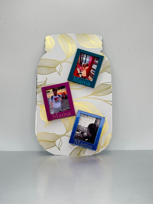 Handmade Acrylic Photo Magnets - Perfect Mother's Day Gift Idea