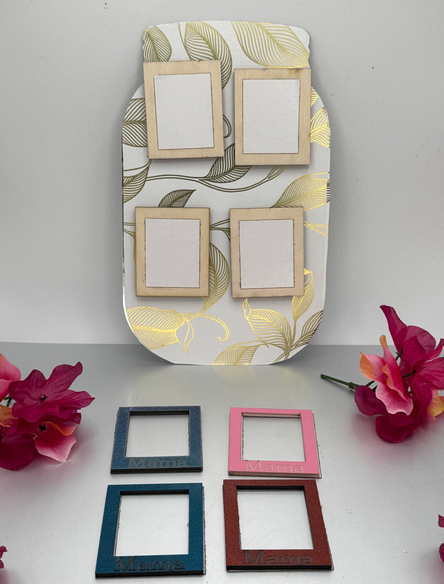 Handmade Acrylic Photo Magnets - Perfect Mother's Day Gift Idea