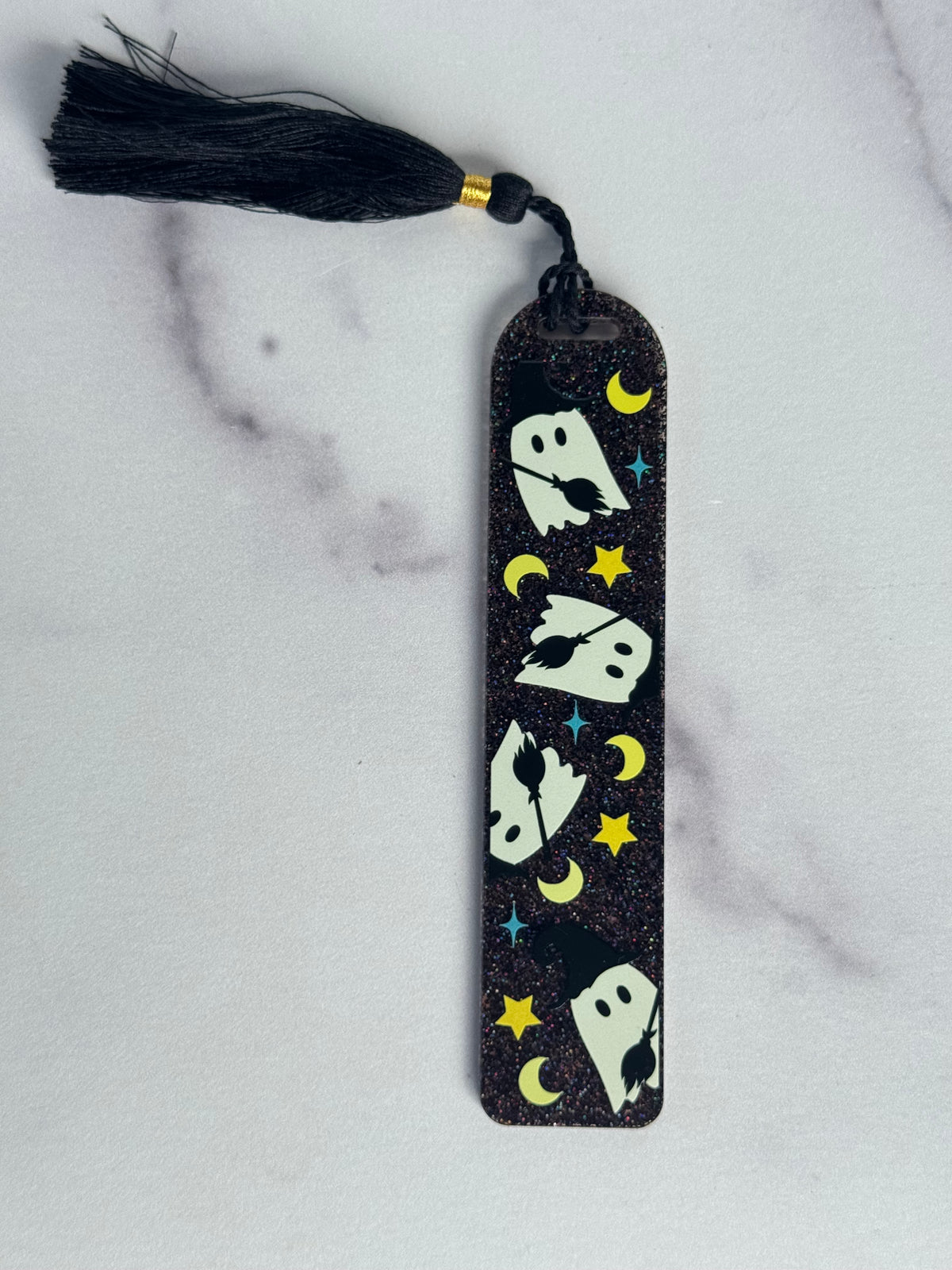 🎃 Acrylic Halloween Bookmark Set | Spooky Autumn Reader Gift | 6 Different Designs