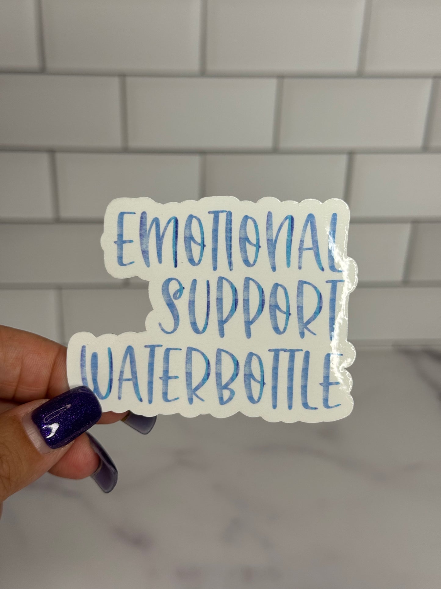 Emotional Support Beverage Vinyl Sticker Set (7 Options)