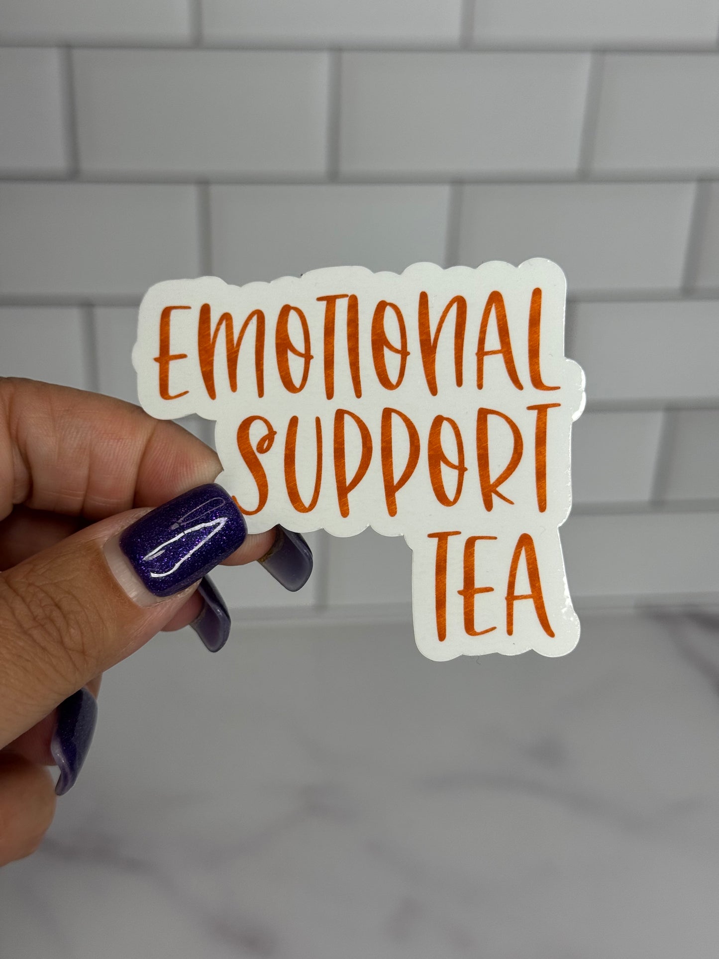Emotional Support Beverage Vinyl Sticker Set (7 Options)