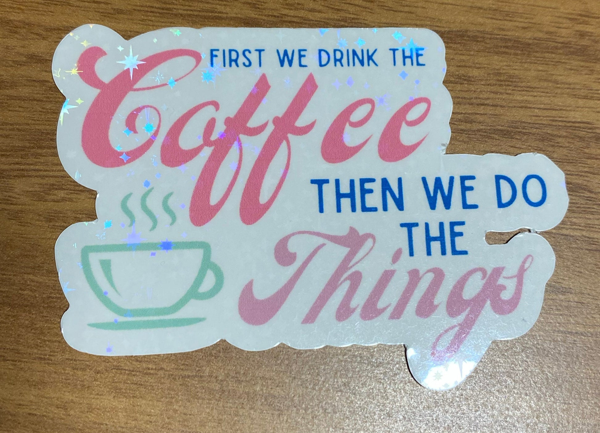 Coffee Lover Delight | Vinyl Sticker