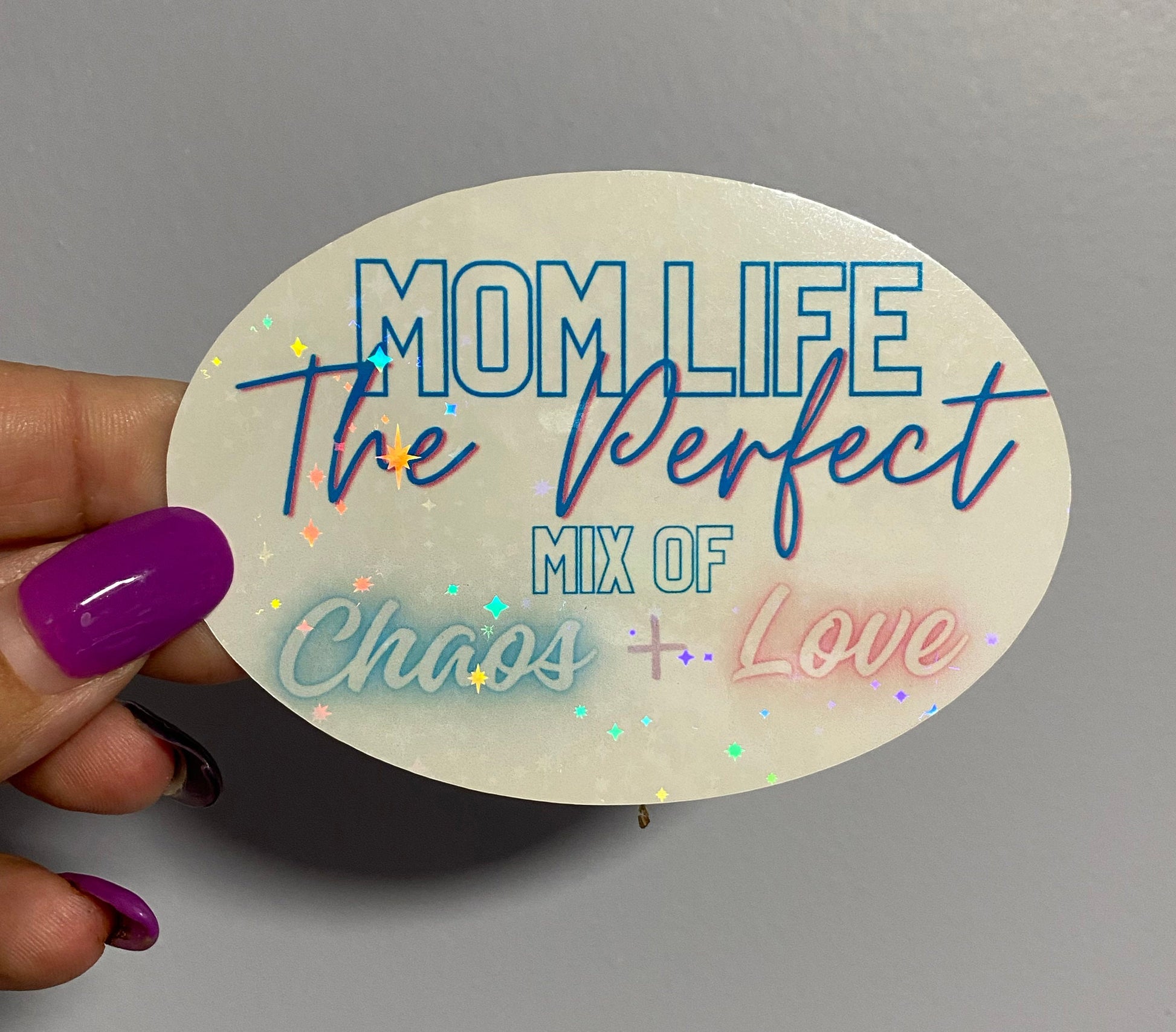Mom Life: The Perfect Mix of Love and Chaos | Vinyl Mom Stickers