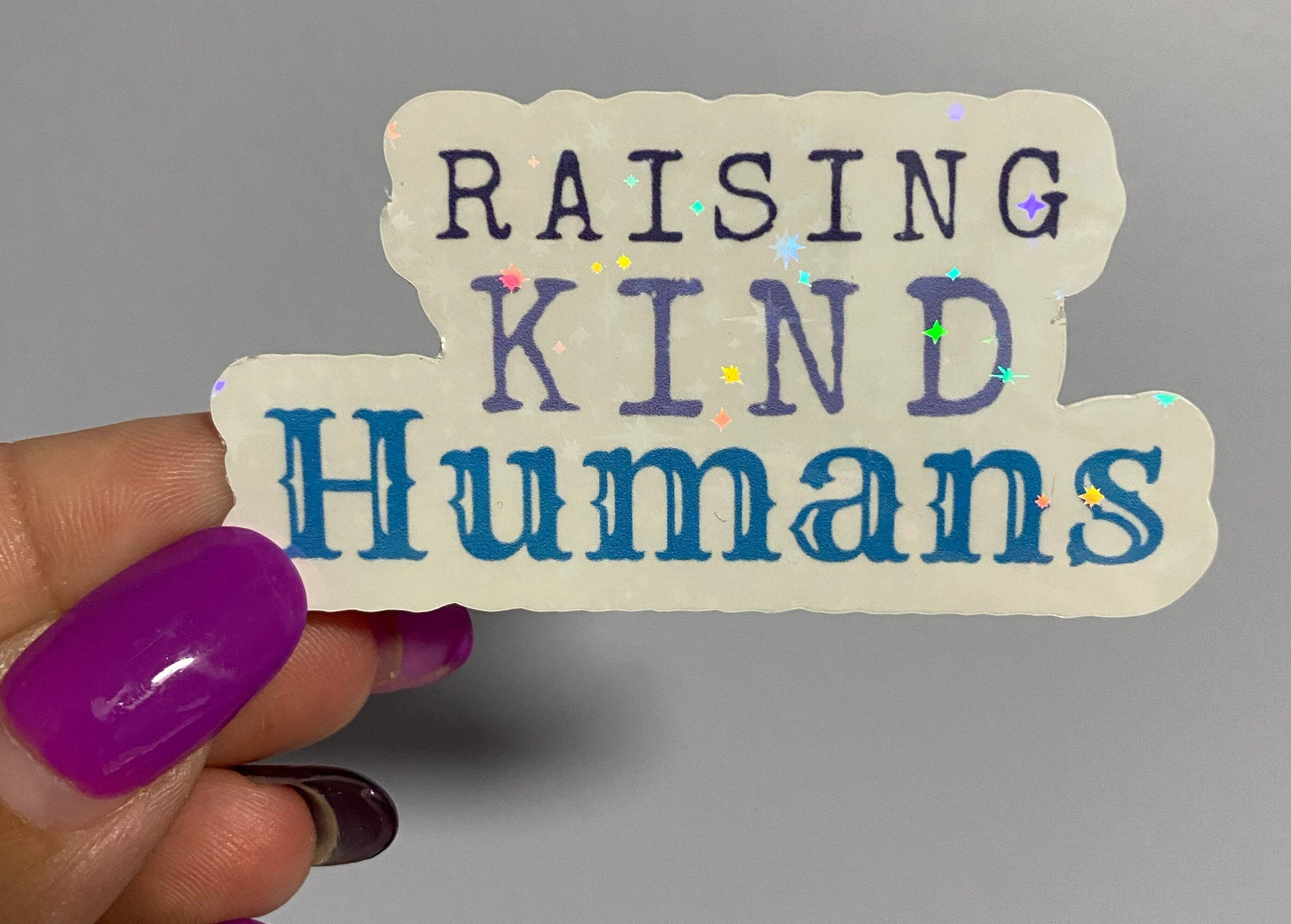 Raising Kind Humans | Mom stickers