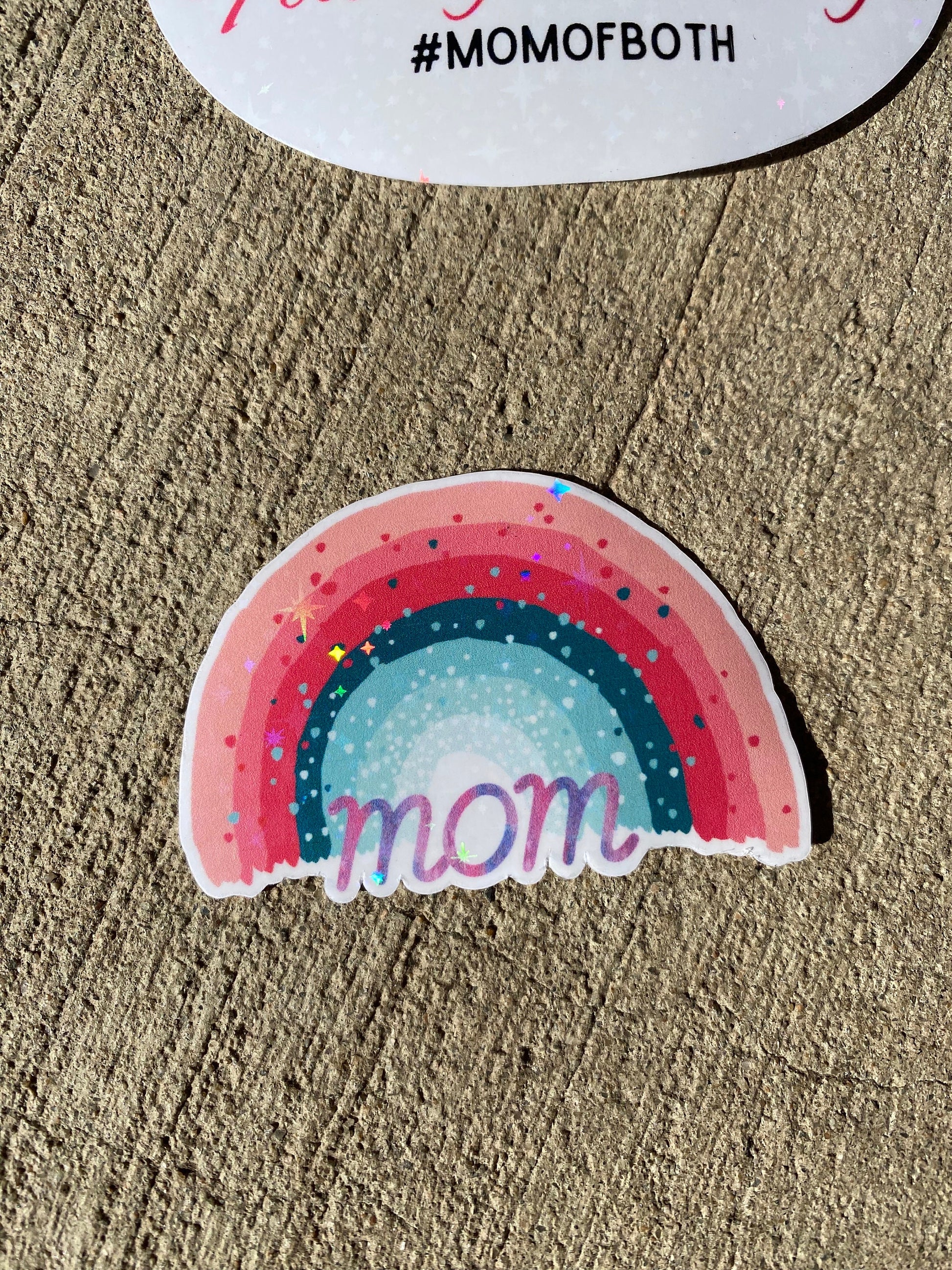 Mom Rainbow stickers | Mom stickers
