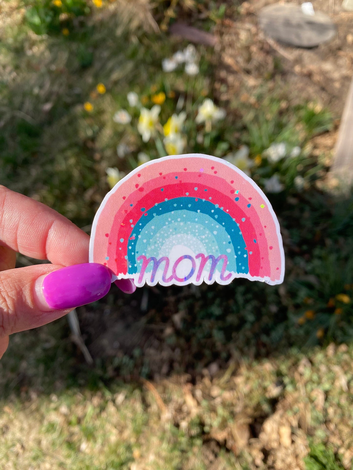 Mom Rainbow stickers | Mom stickers
