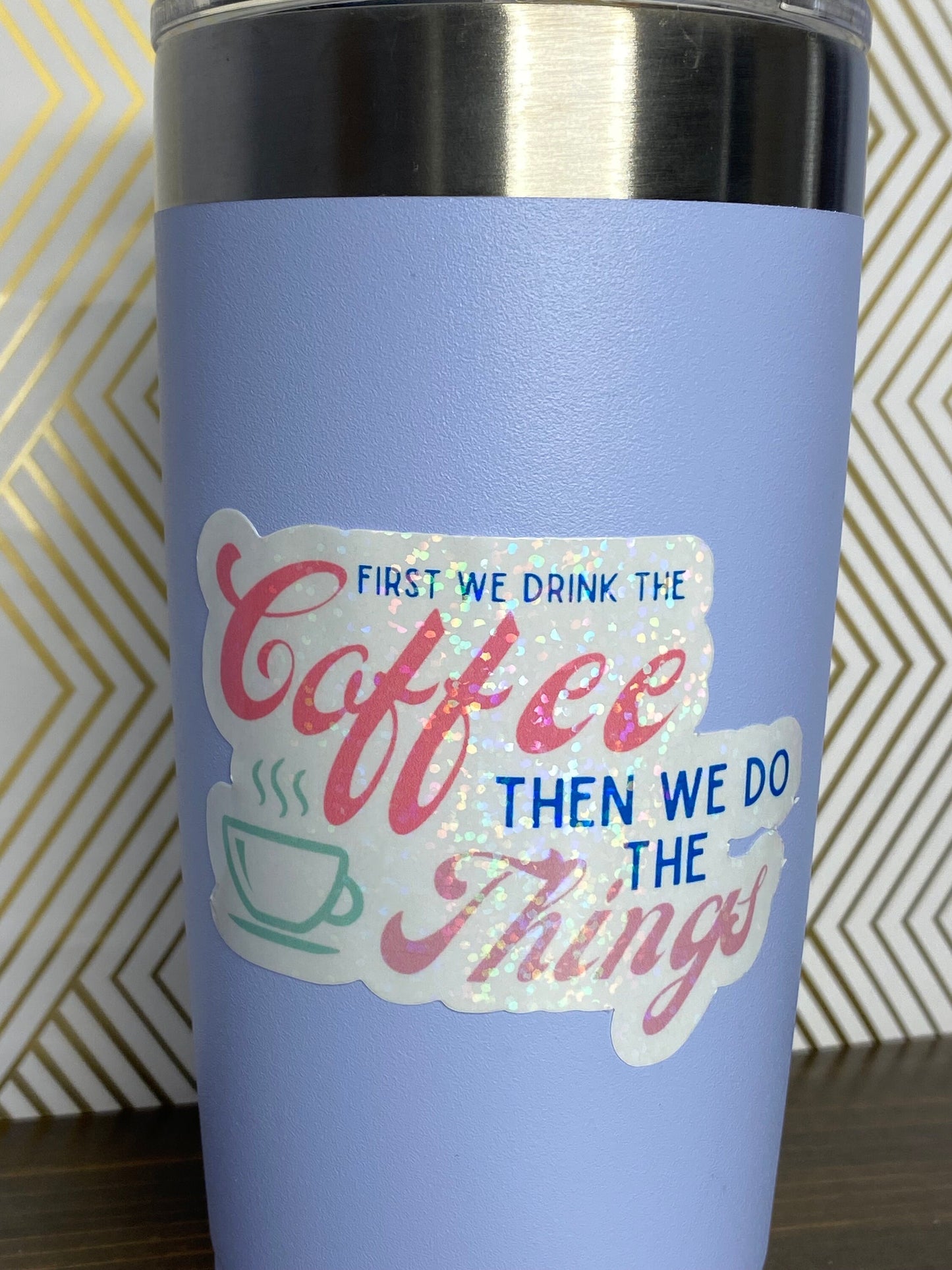 Coffee Lover Delight | Vinyl Sticker