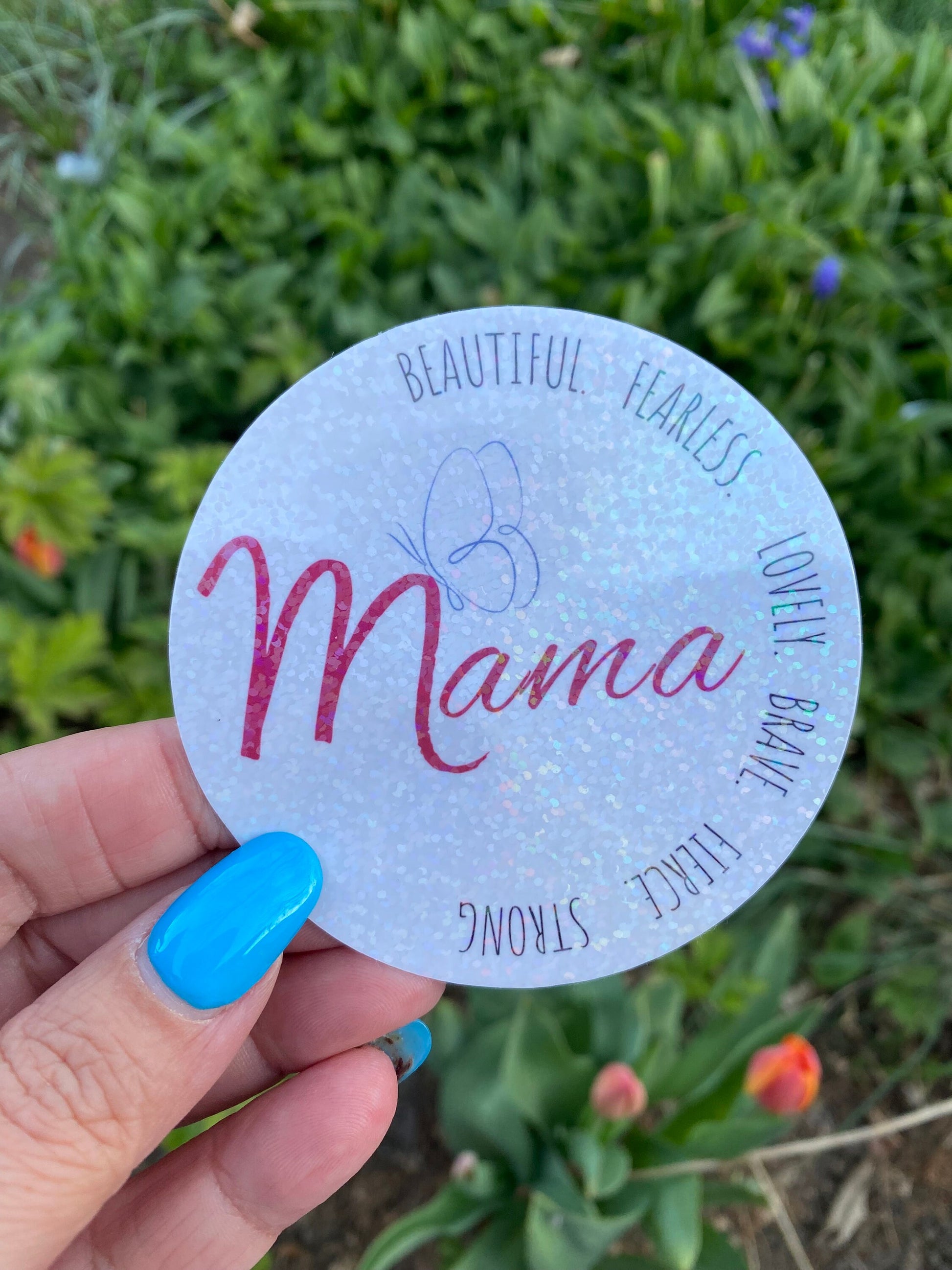 Mama Attributes | Mom Sticker