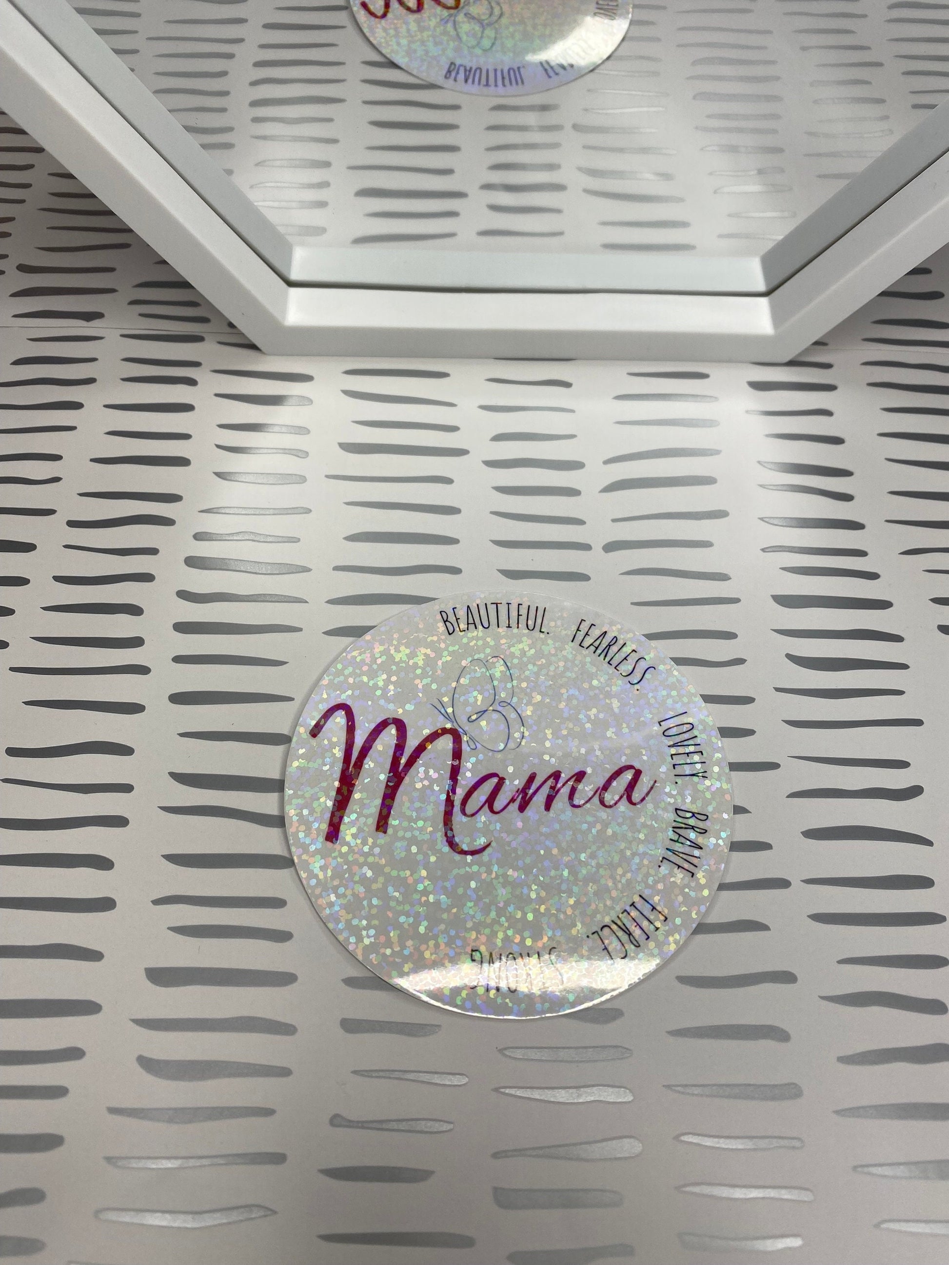 Mama Attributes | Mom Sticker
