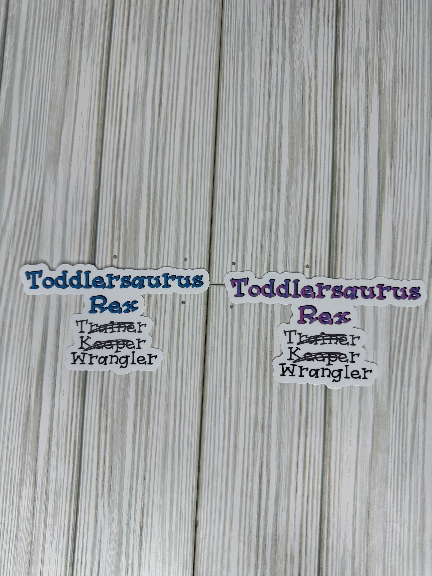 Roar-some Vinyl Sticker for Little Ones | Toddlersaurus Rex Wrangler