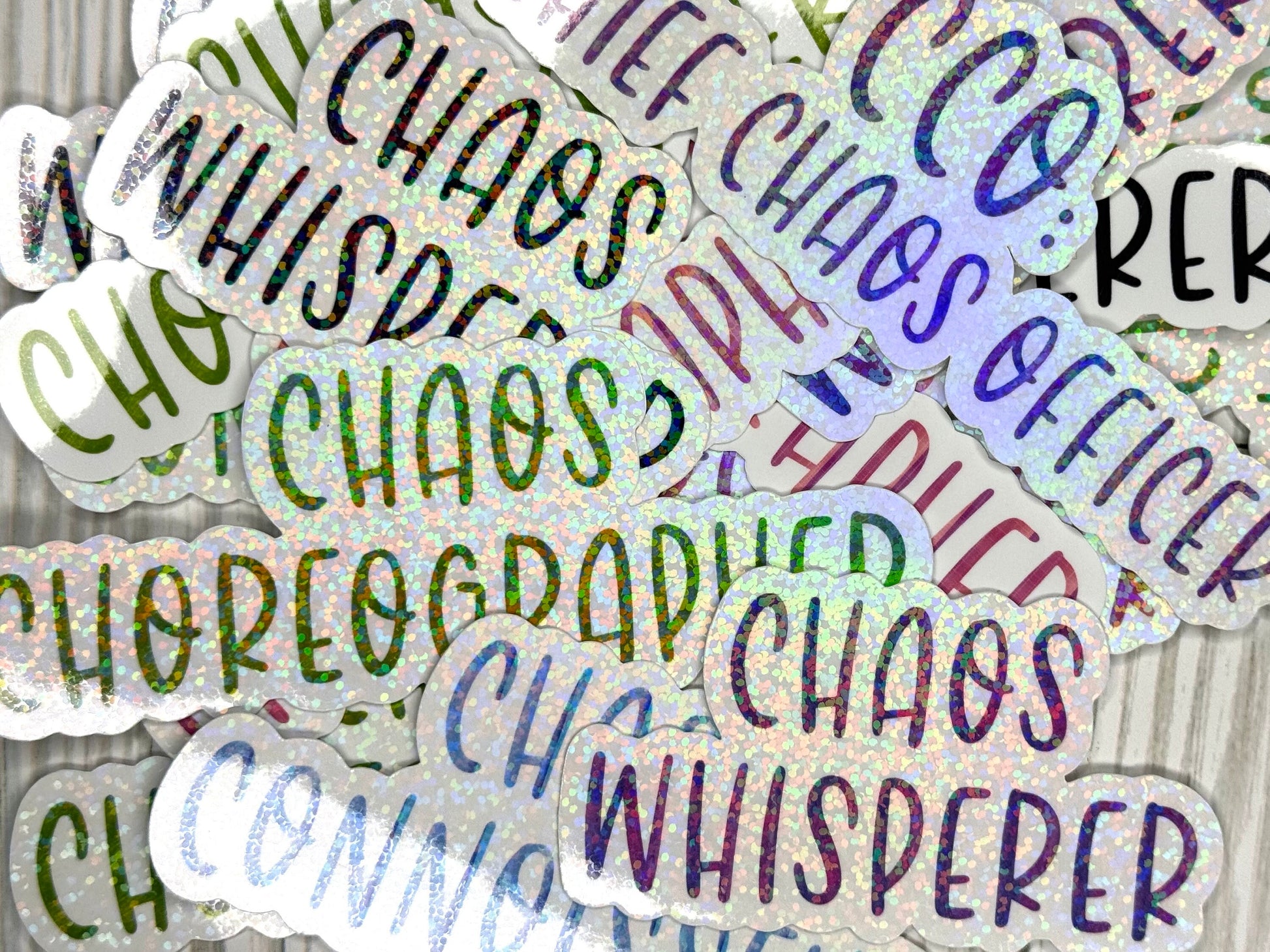 Coffee Before Chaos| Vinyl sticker