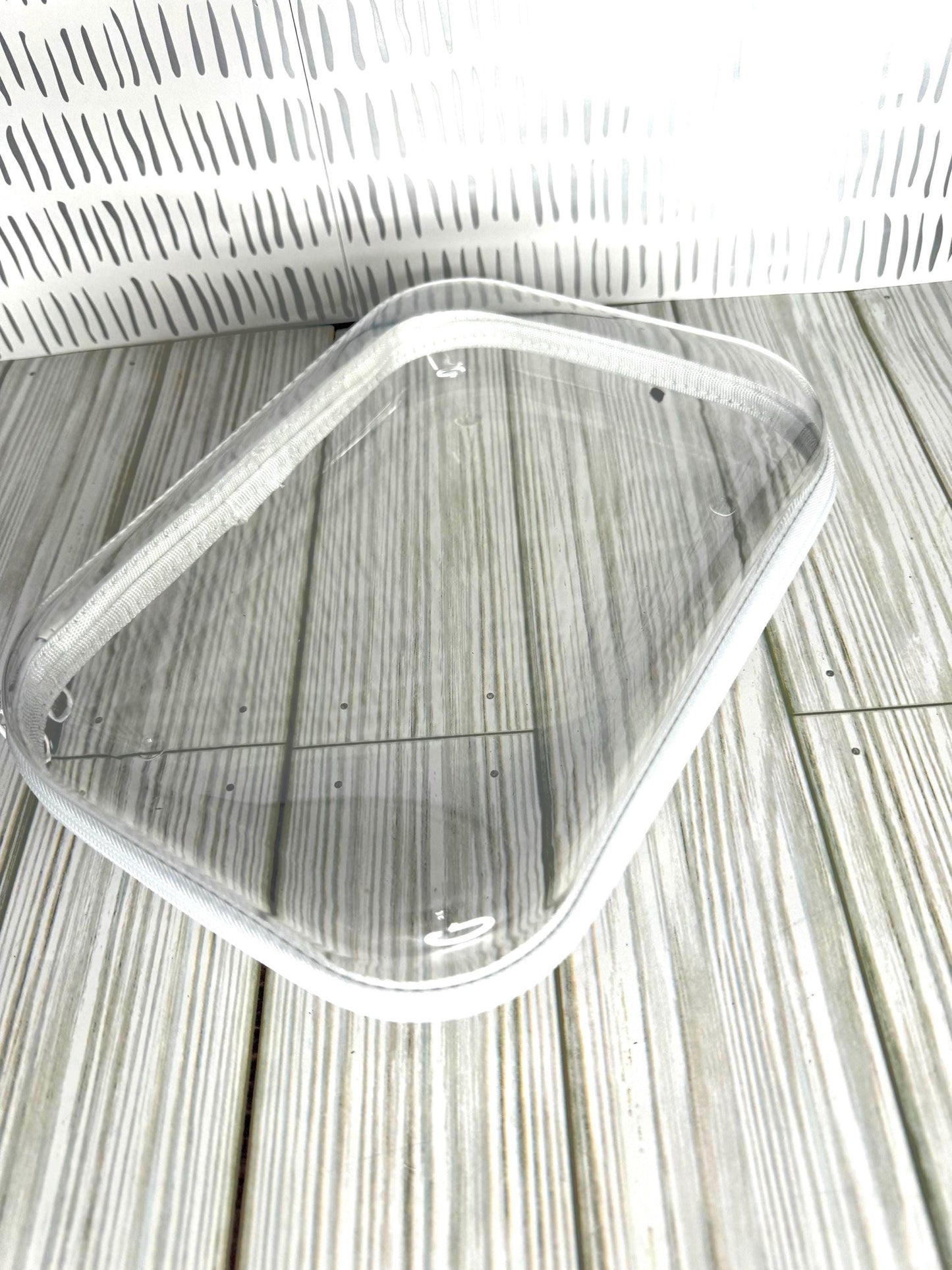 Hard Zipper Pencil Case| Clear, Teal or Black