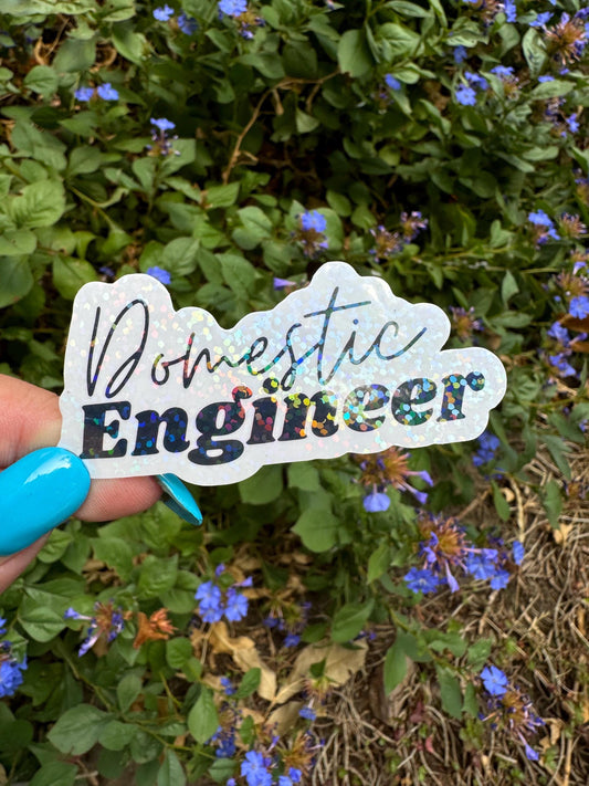 Waterproof Sticker for Domestic Engineers