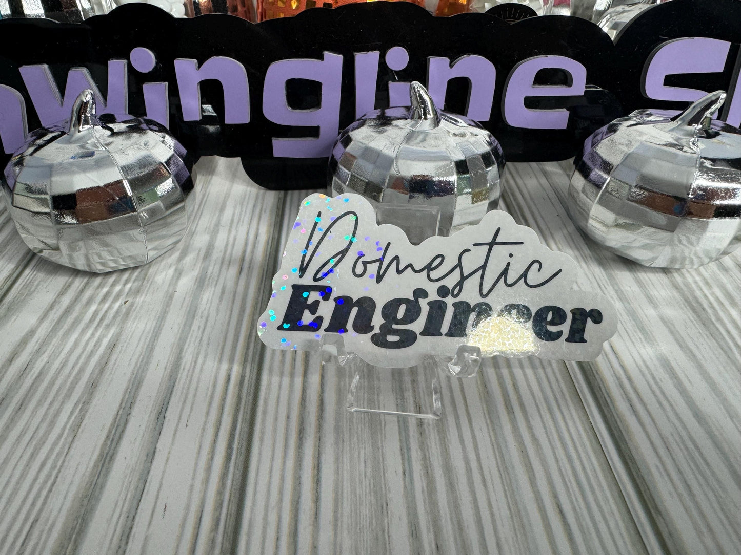 Waterproof Sticker for Domestic Engineers