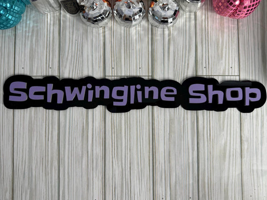Acrylic Name Watermark Signs | Personal or Business Name
