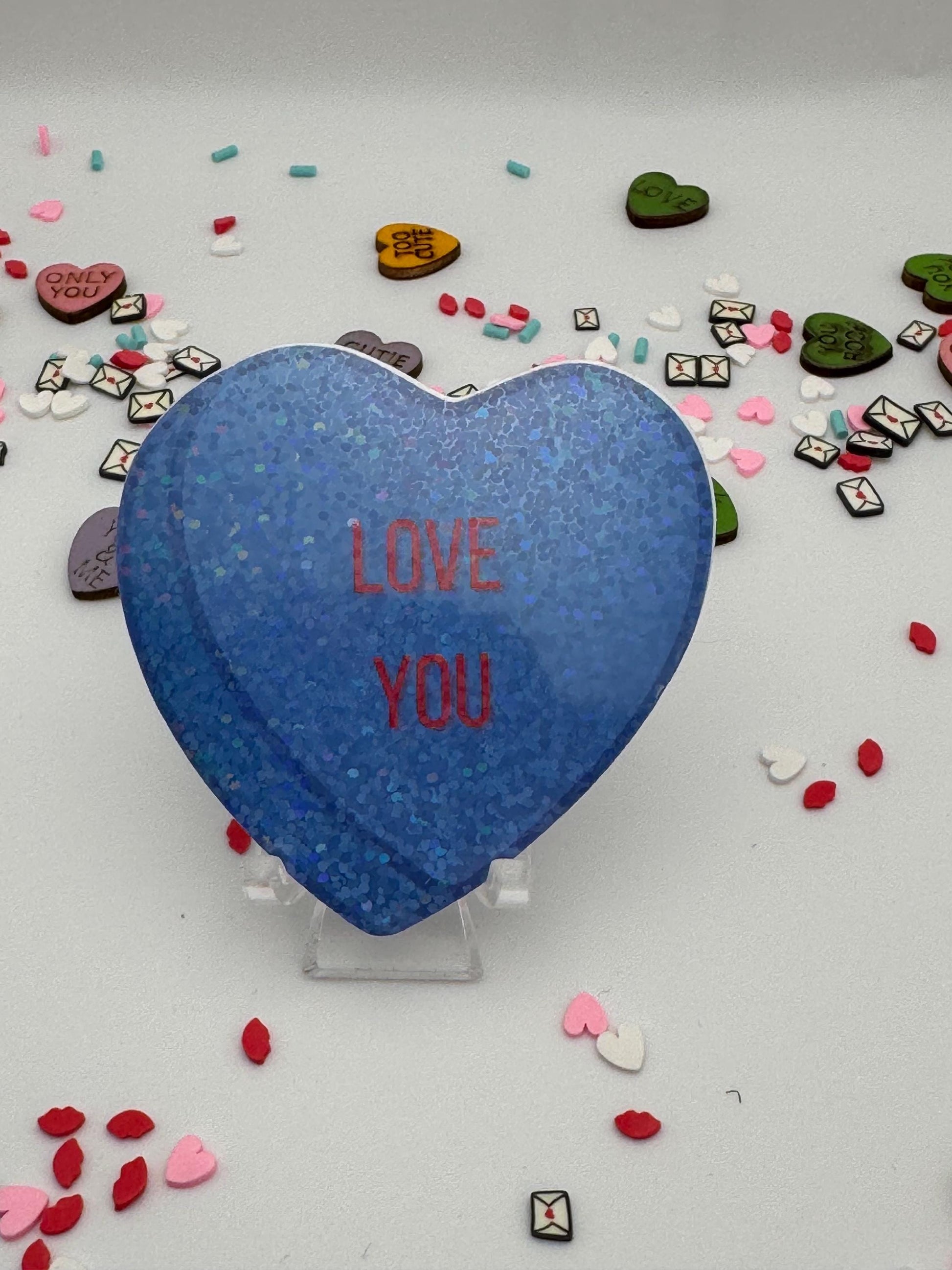 Conversation Hearts | Vinyl Sticker