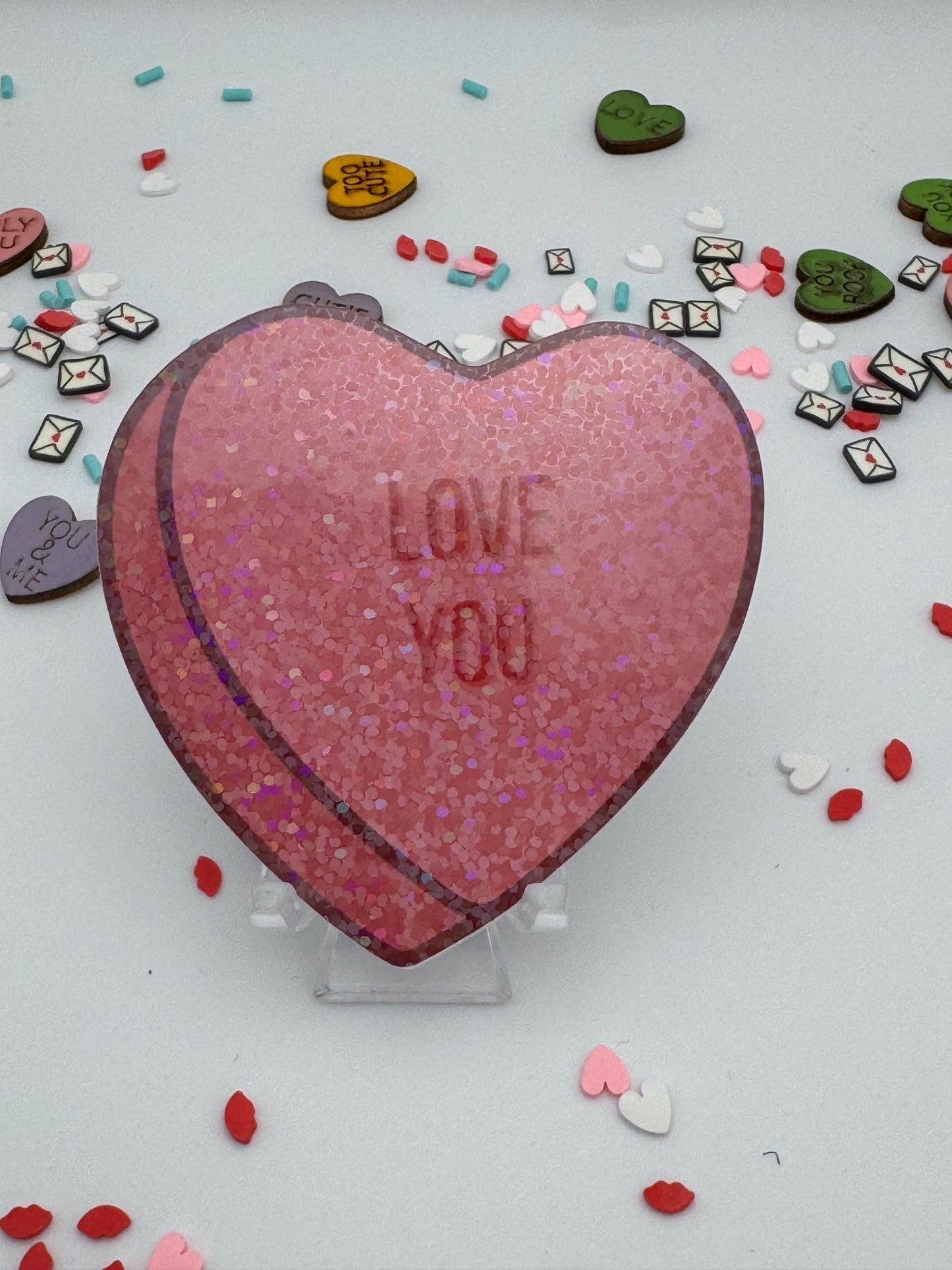 Conversation Hearts | Vinyl Sticker
