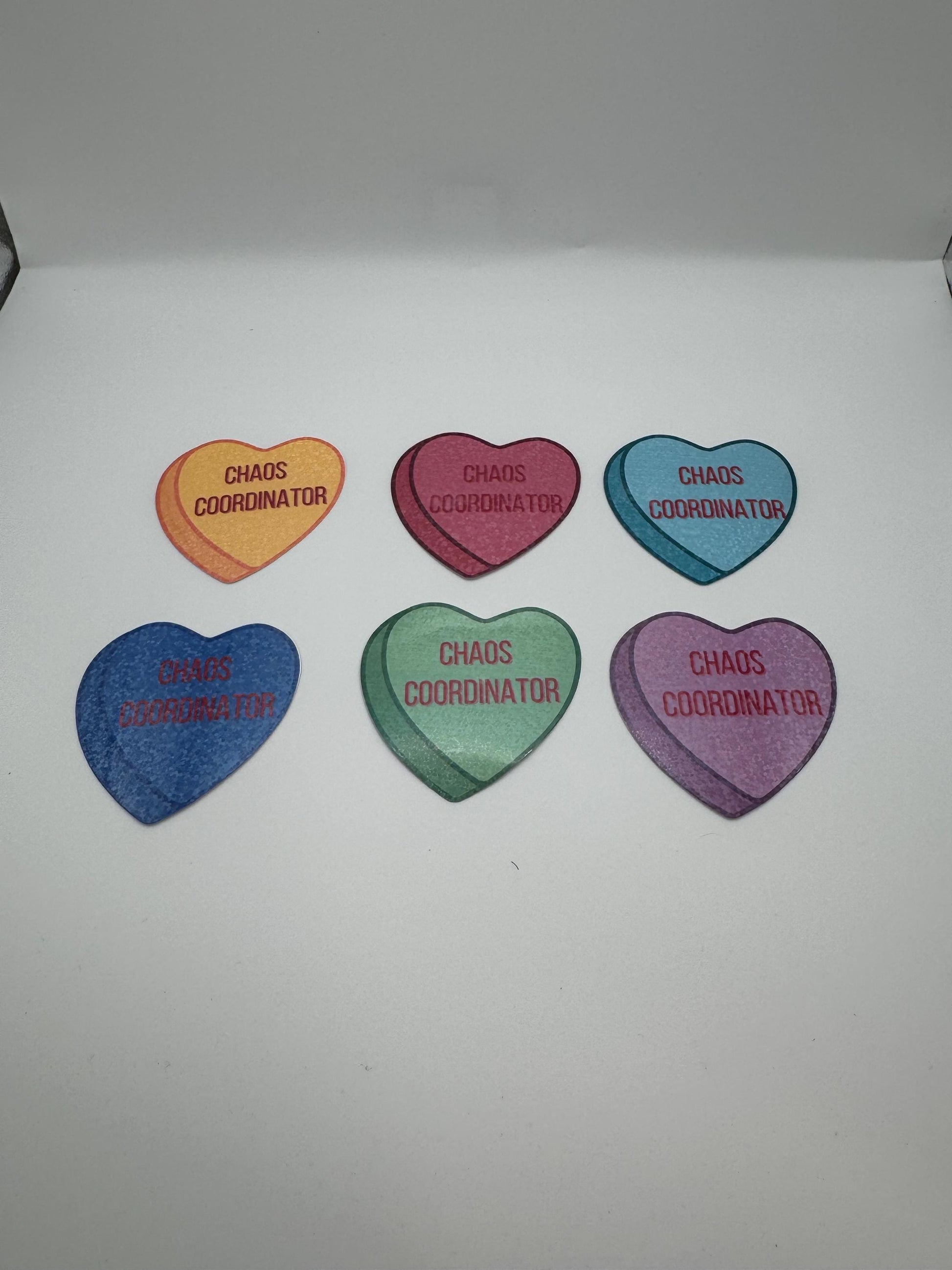 Conversation Hearts | Vinyl Sticker