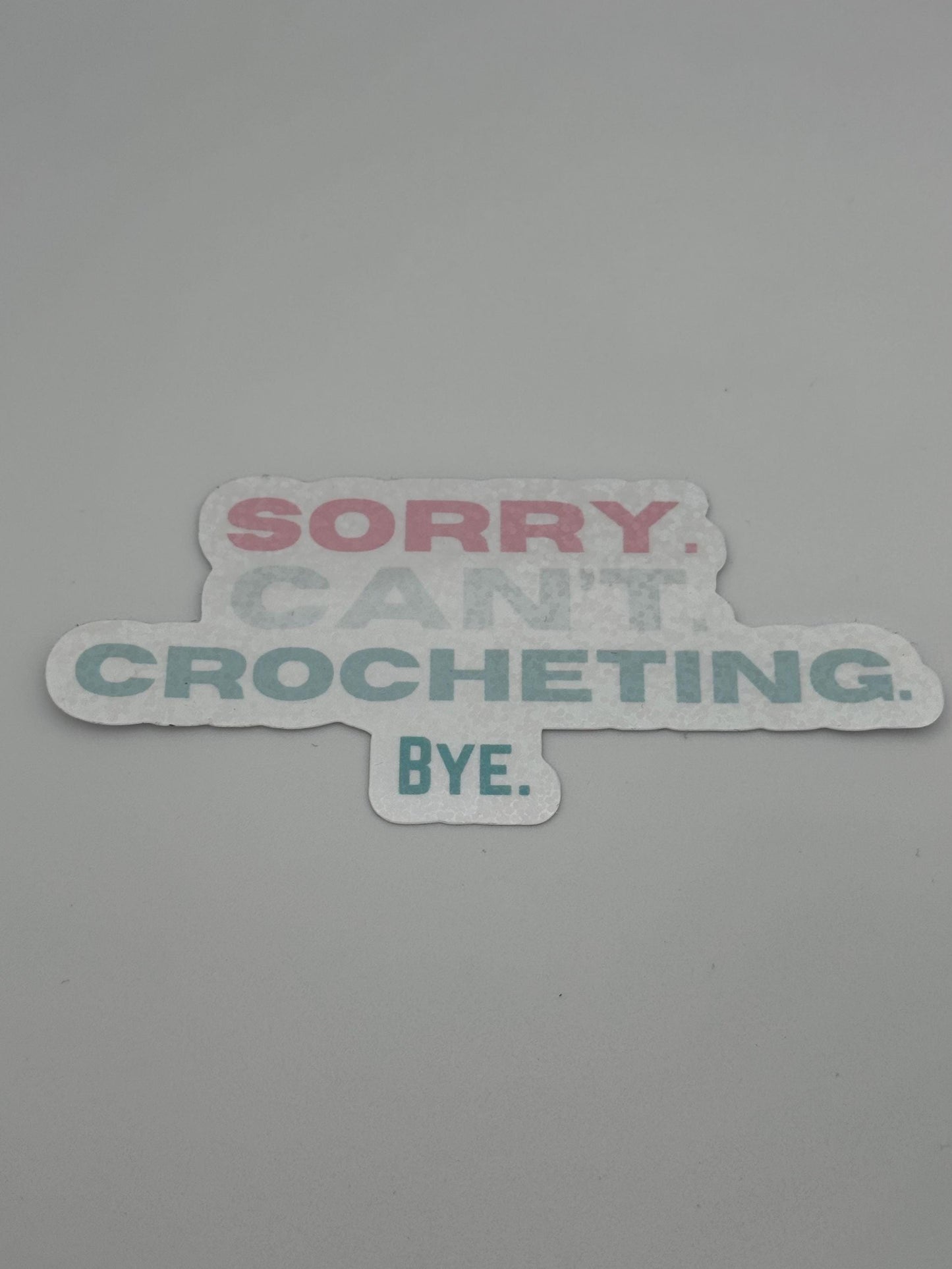Crocheting Sticker Pack | Vinyl Stickers