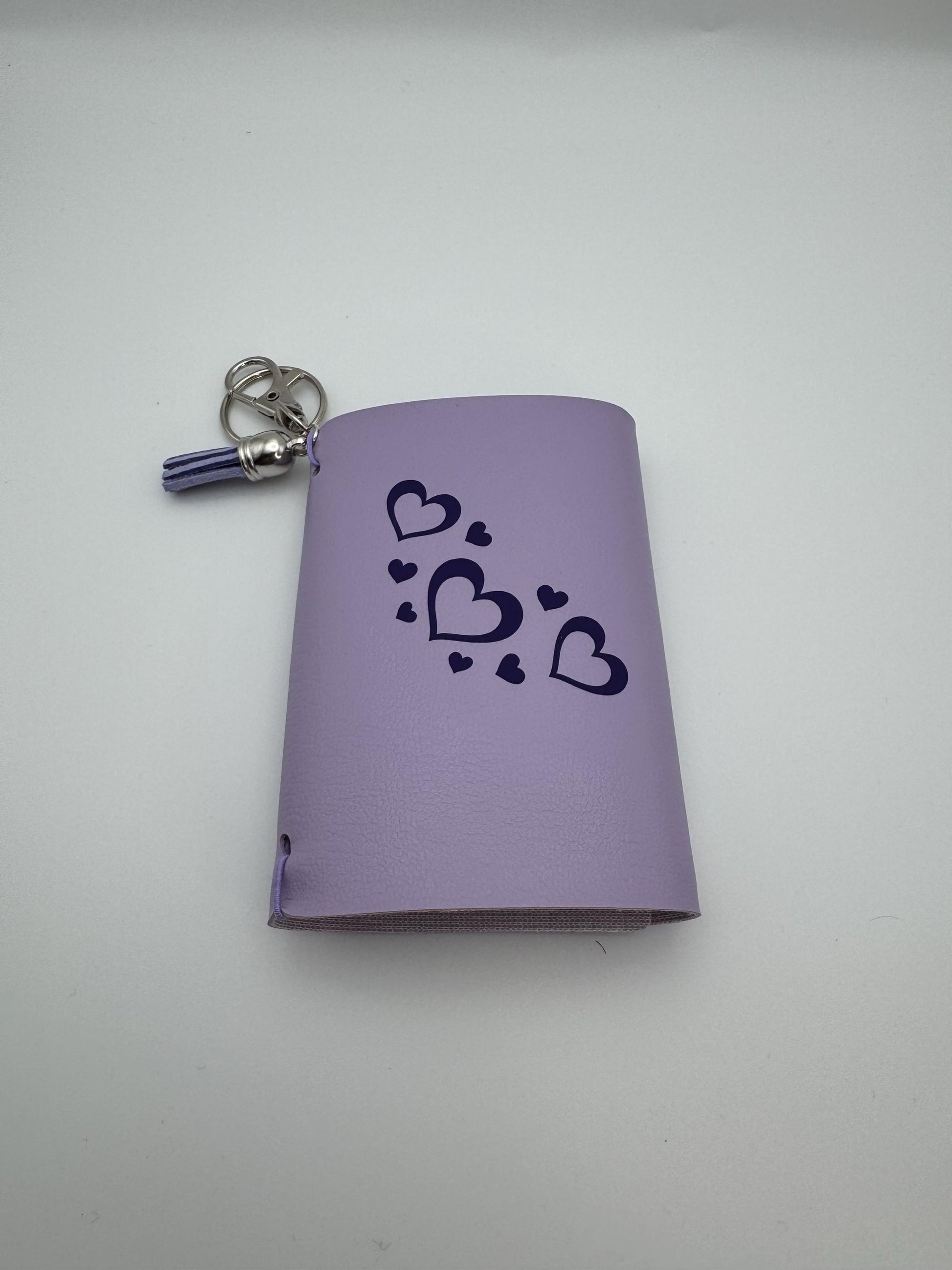 Faux Leather Photo Album Keychain | 12 Photo Album
