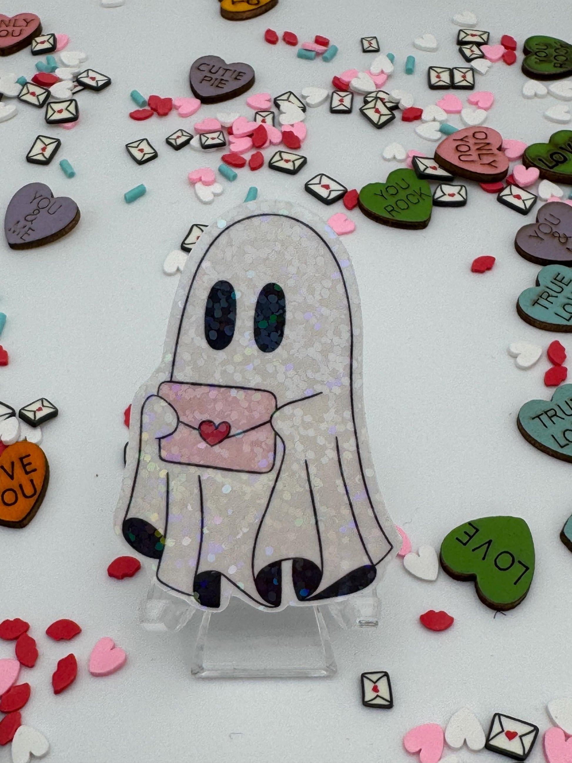 Valentine's Day Ghosts | Vinyl Sticker Pack
