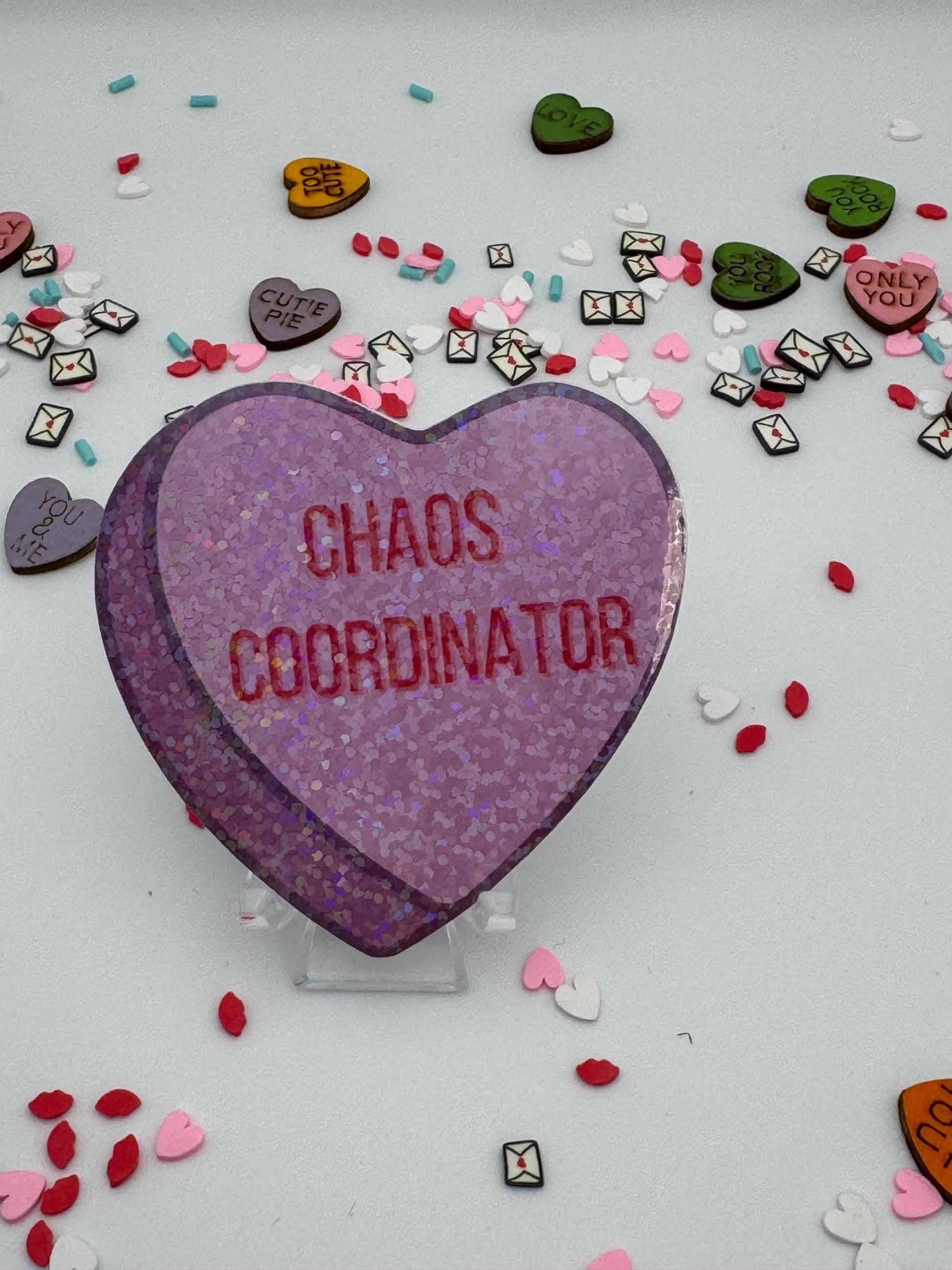 Conversation Hearts | Vinyl Sticker