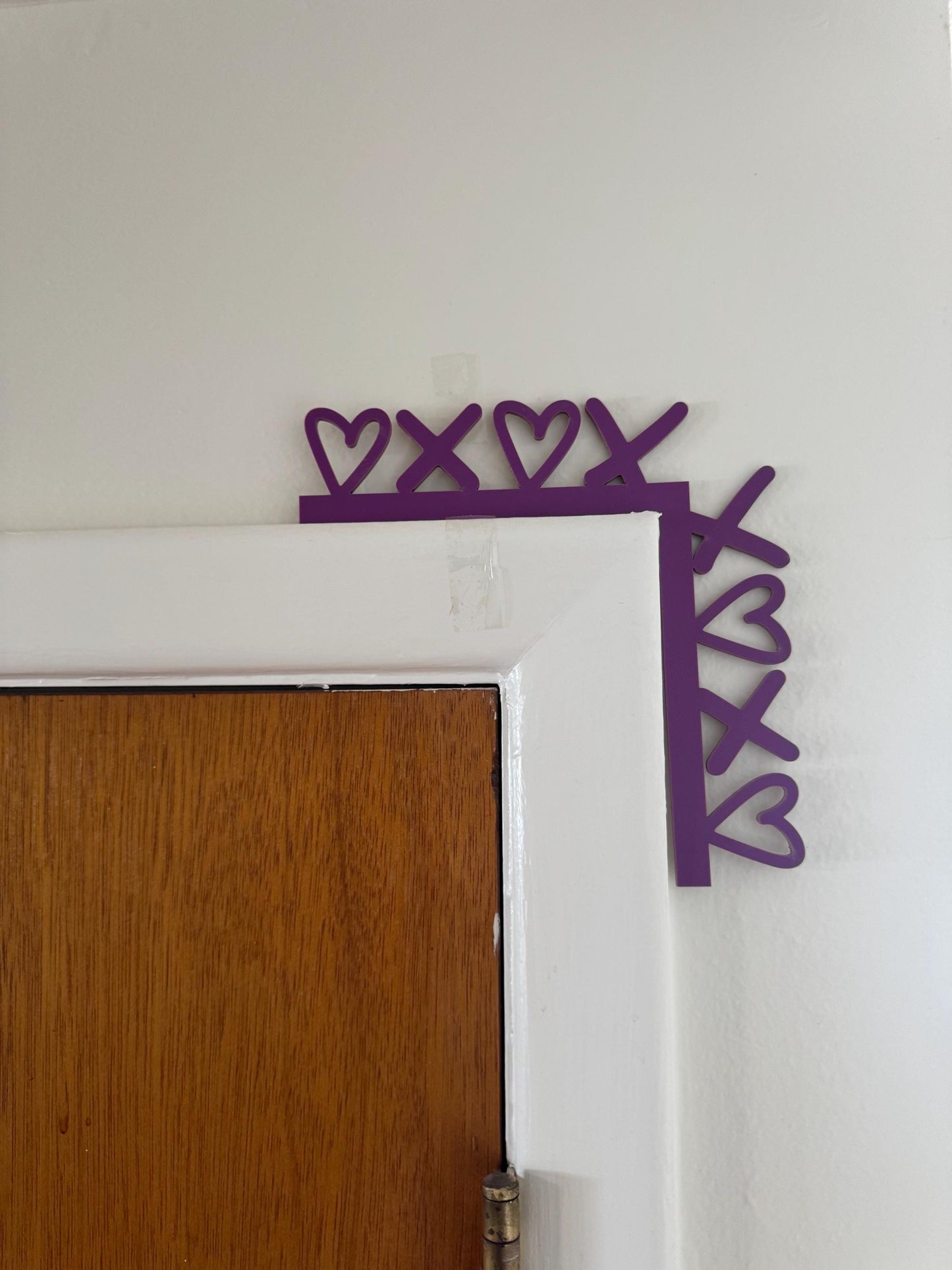 Acrylic Door Corner Decoration | Valentine's Day Door Toppers | Perfect Decoration