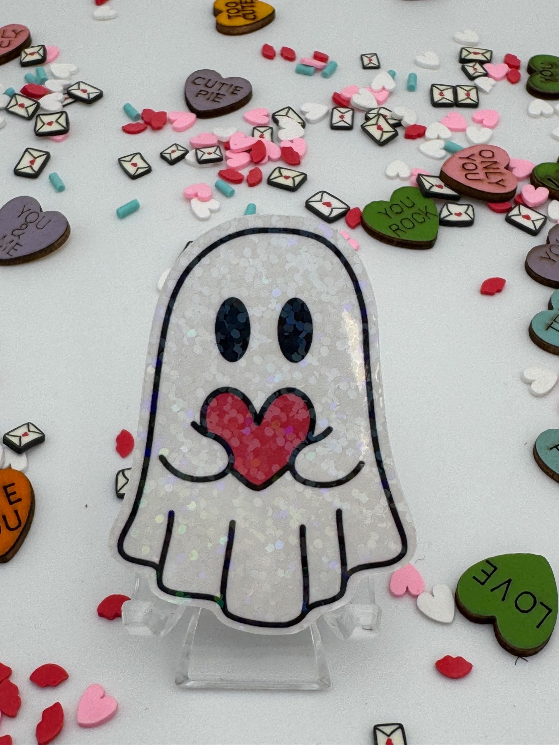 Valentine's Day Ghosts | Vinyl Sticker Pack