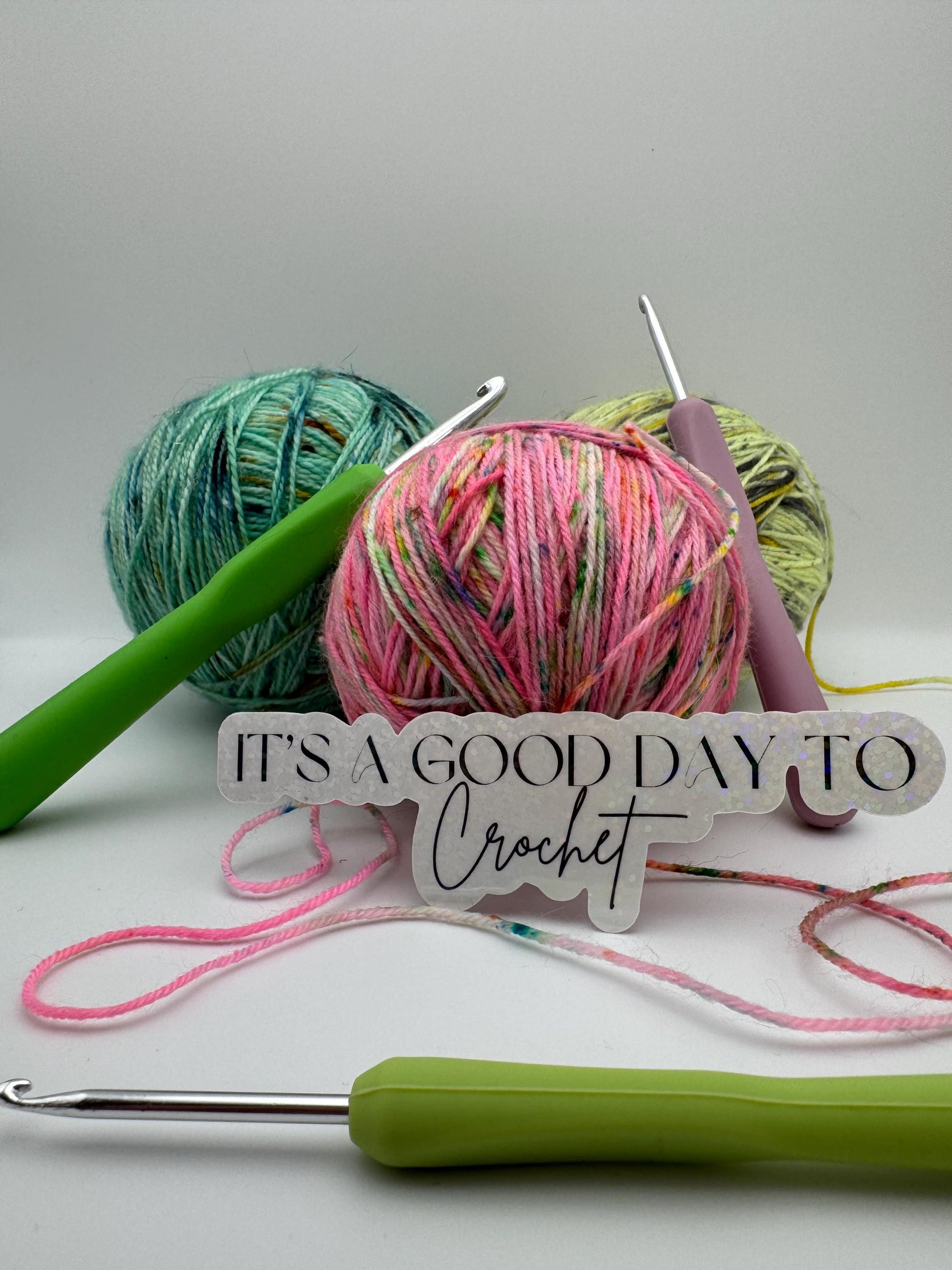 Crocheting Sticker Pack | Vinyl Stickers